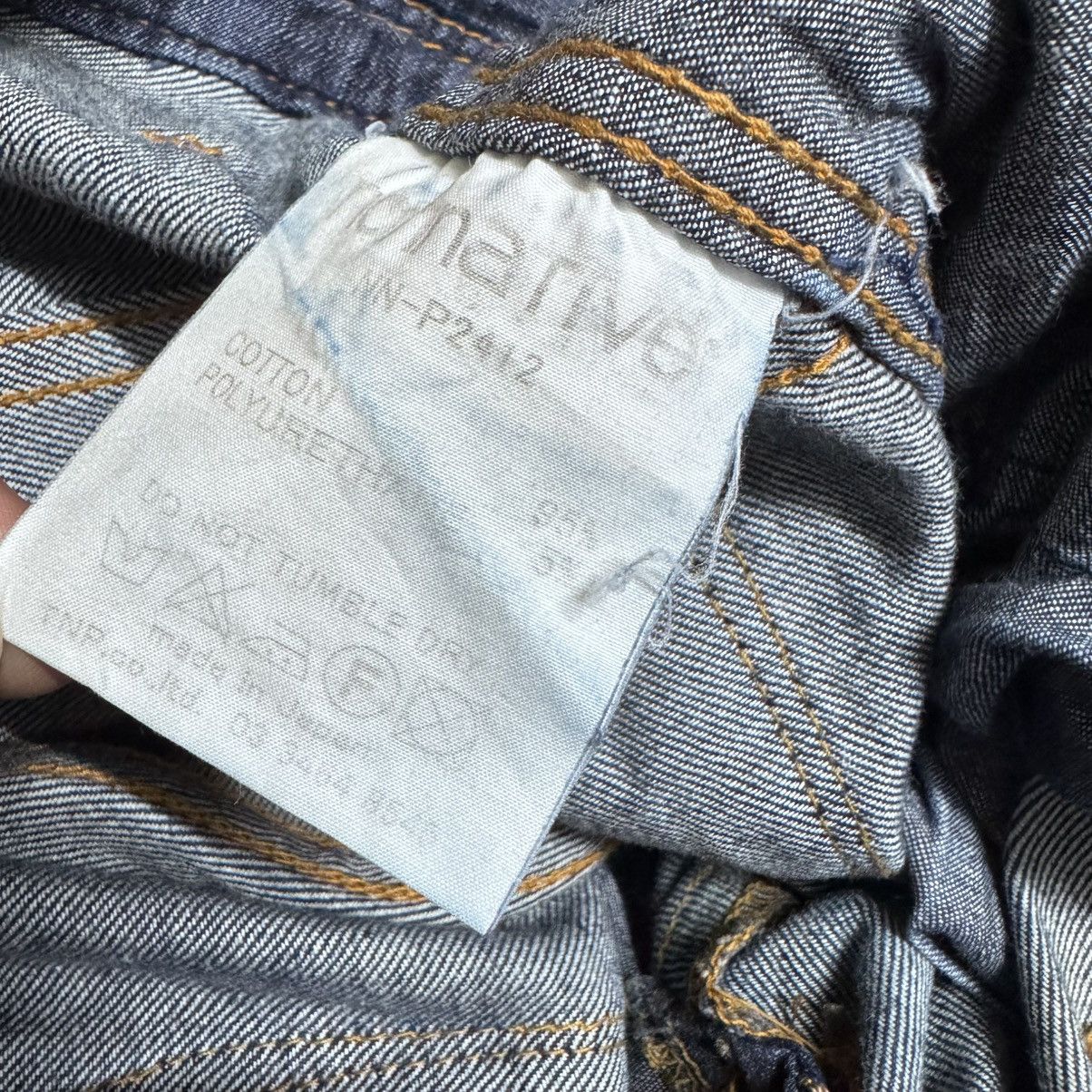 Number (N)ine Nonnative Honeycomb Distressed Denim Skinny Jeans Size US 30 / EU 46 - 19 Thumbnail