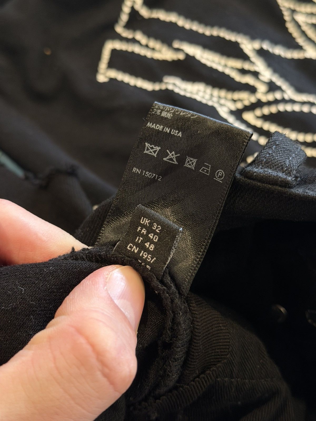 Amiri Amiri Jeans Black Size 32 Size US 32 / EU 48 - 11 Thumbnail