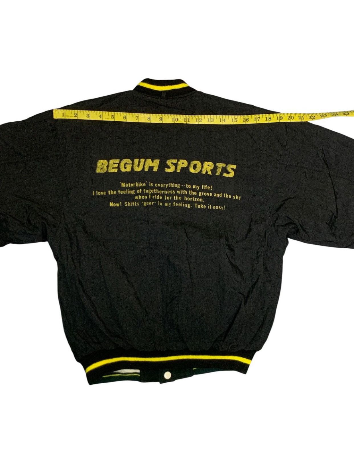 Japanese Brand Rare Design Vintage Begum Sports Reversible Bomber Jackets Size M / US 6-8 / IT 42-44 - 13 Thumbnail