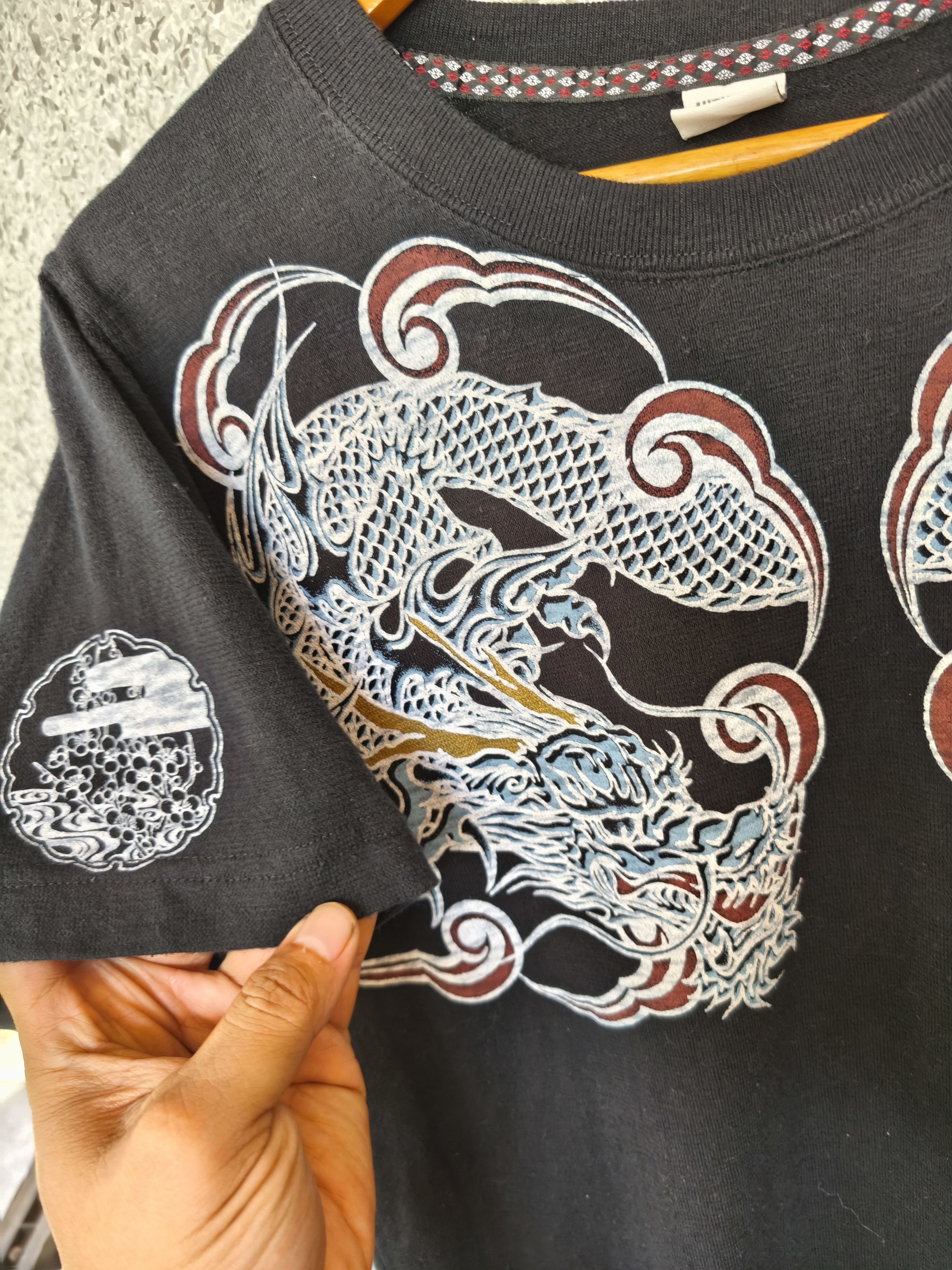 Dragonfly 🔥 Offer! Sukajan t shirt Dragon Japan street fashion Size US S / EU 44-46 / 1 - 3 Thumbnail