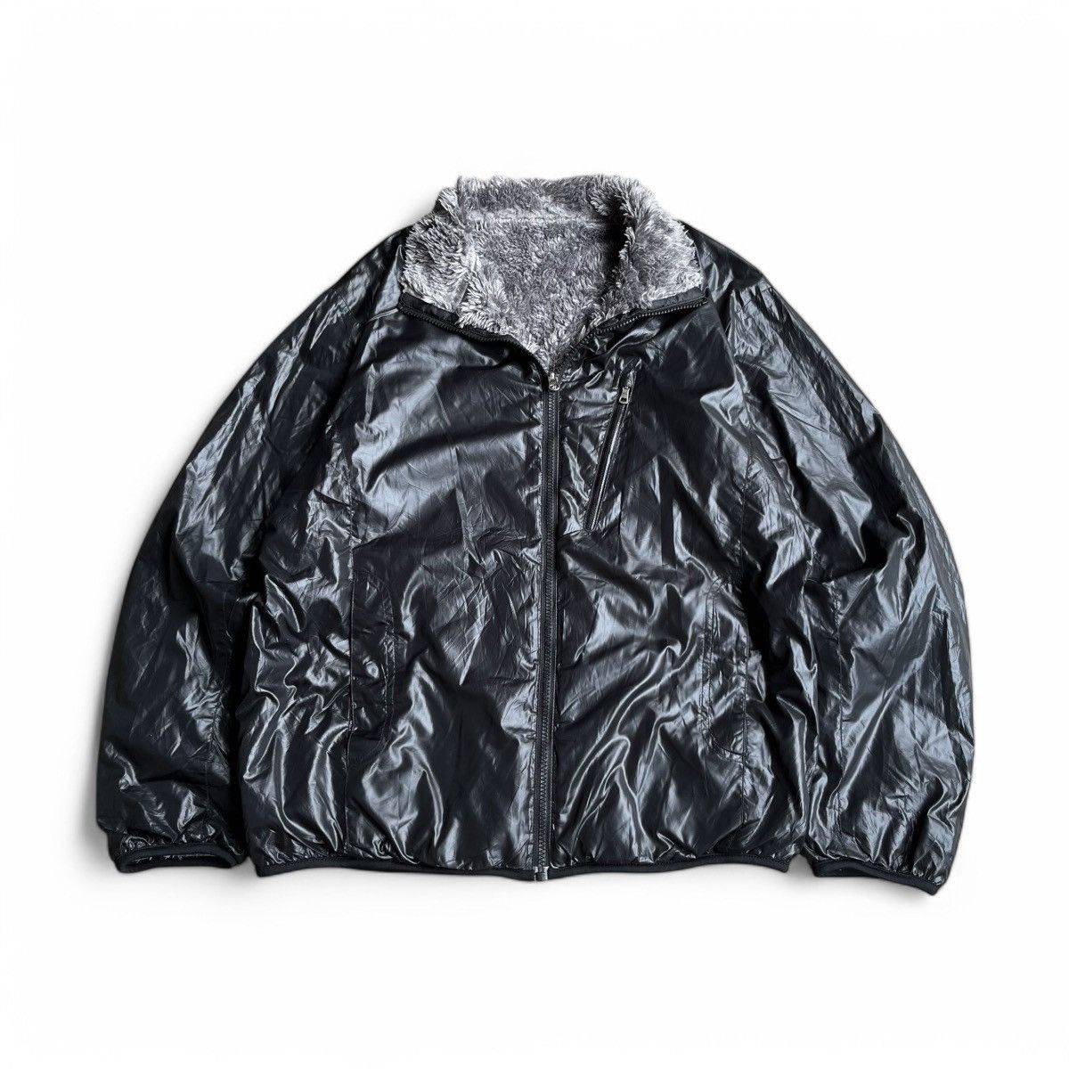 Japanese Brand Reversible Sherpa Jacket Uniqlo Size US L / EU 52-54 / 3 - 2 Thumbnail