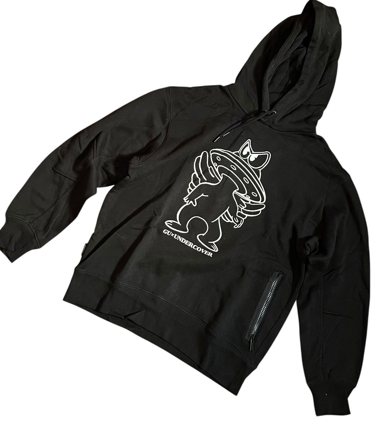 Undercover Undercover x gu FW21 alien printed hoodie Size US S / EU 44-46 / 1 - 2 Thumbnail