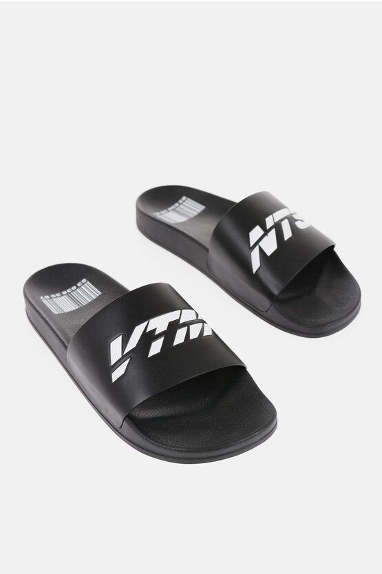 Vetements o1y0924 Slippers in Black Size US 7 / EU 40 - 3 Thumbnail