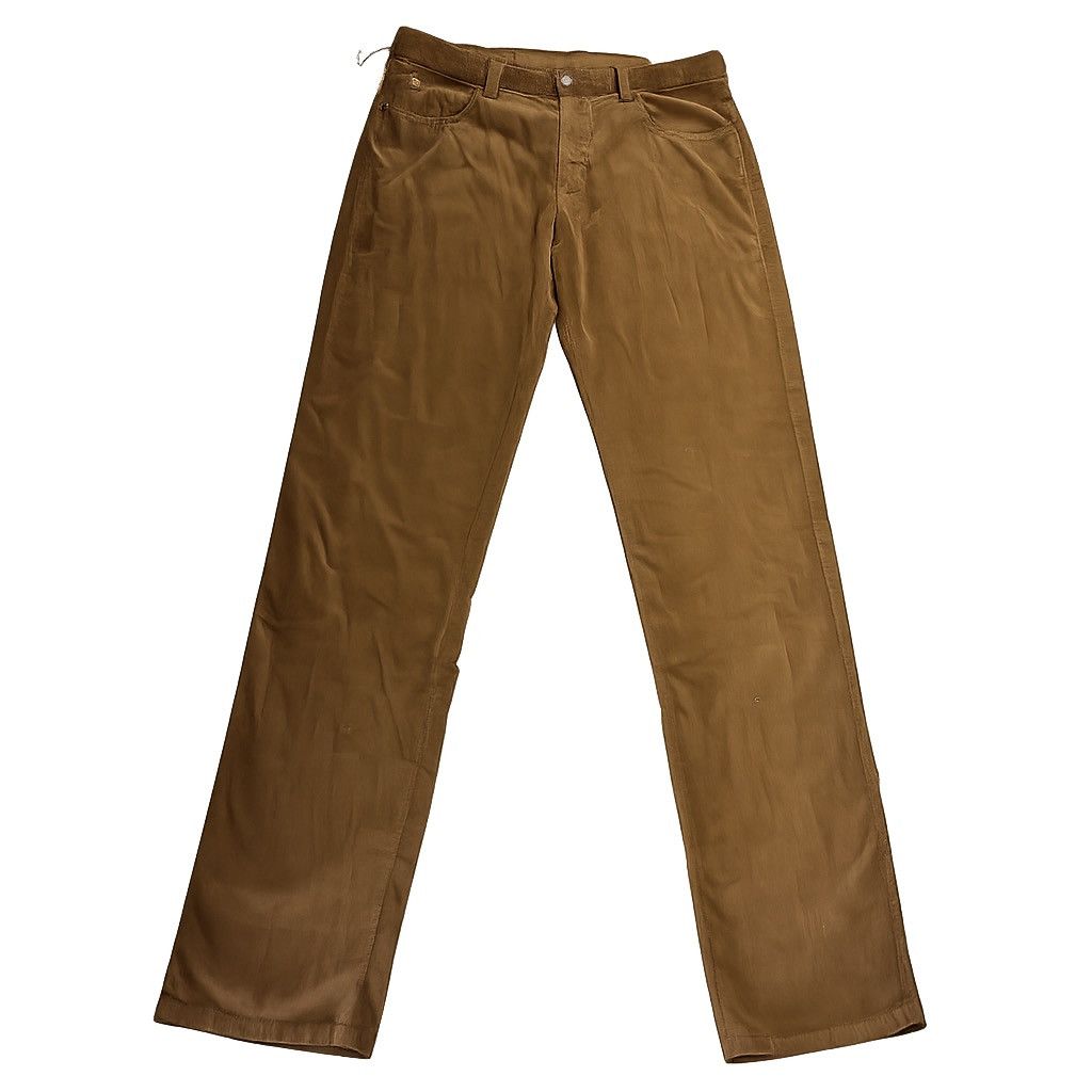 Ermenegildo Zegna Ermenegildo Zegna Brown Corduroy 5-Pocket Pants Italy Sz 38 Size US 38 / EU 54 - 4 Thumbnail