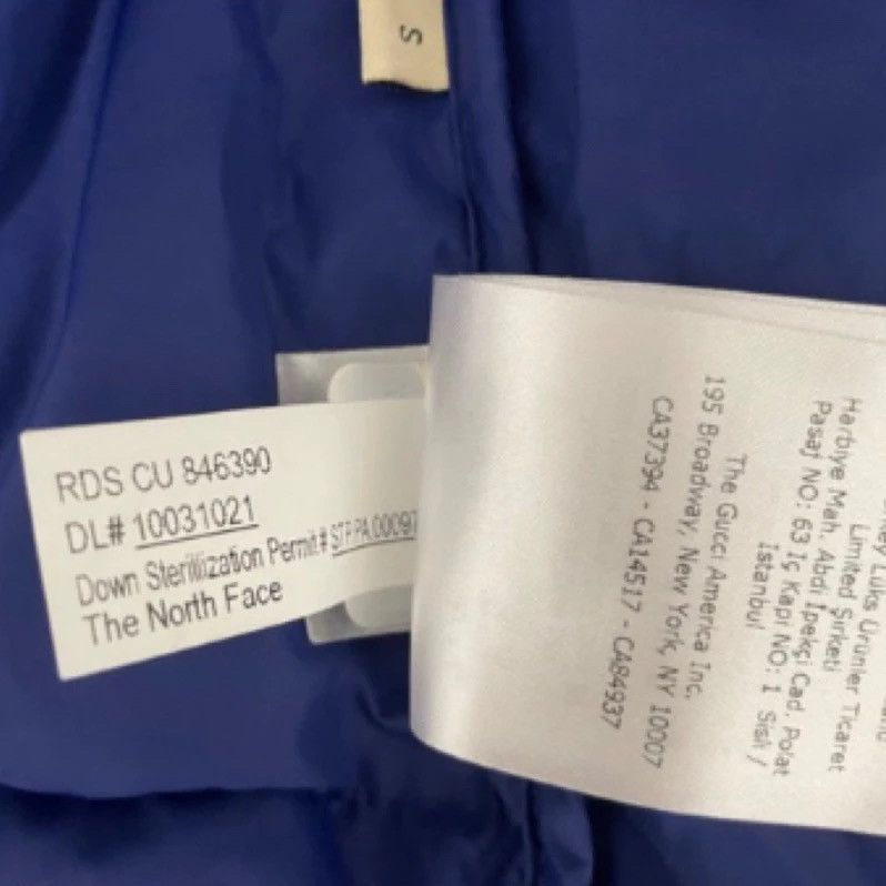 Gucci × The North Face Gucci X The North Face Puffer Jacket Rare Size S Size US S / EU 44-46 / 1 - 6 Thumbnail