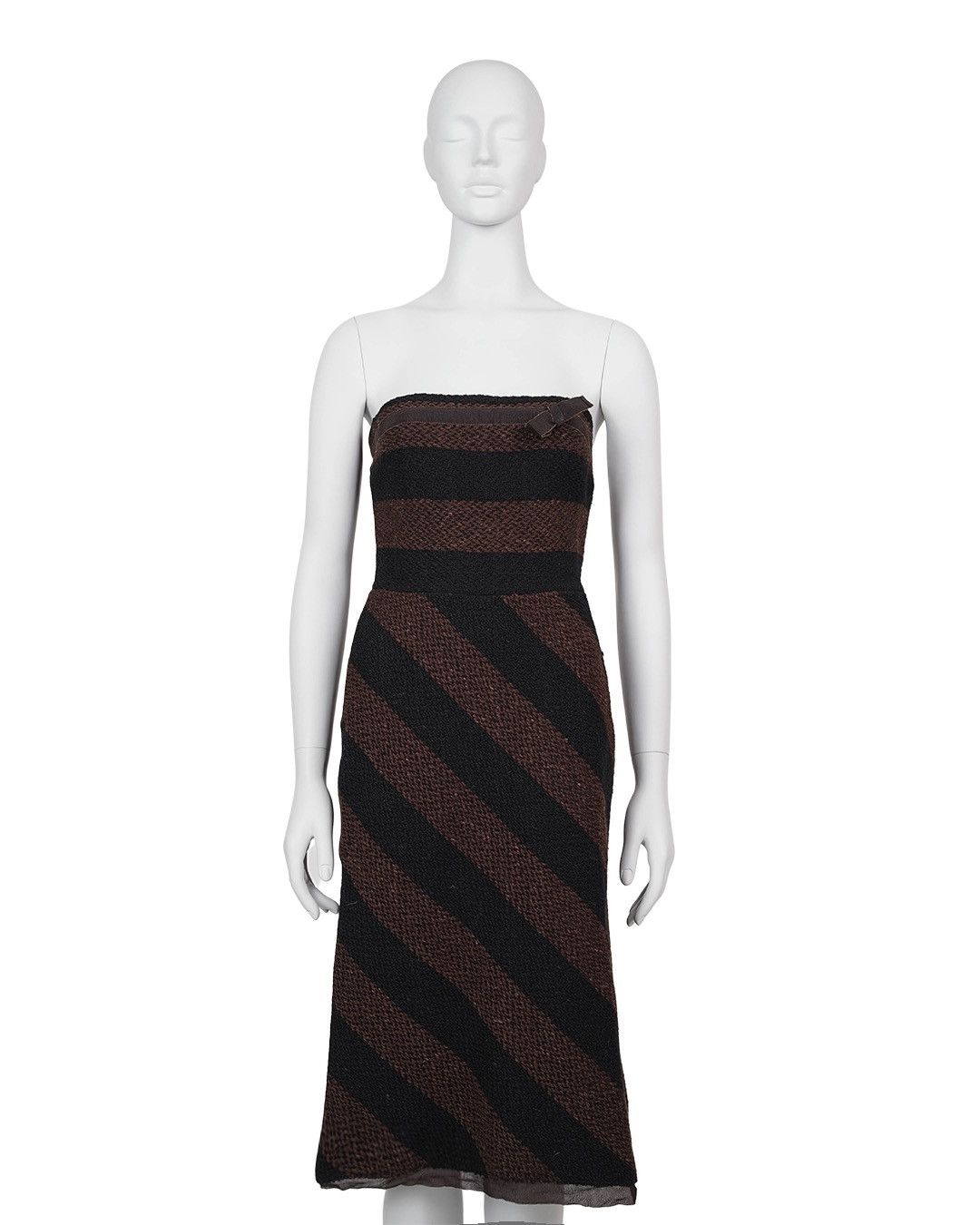 Prada Prada F/W2000 Strapless Dress Size XS / US 0-2 / IT 36-38 - 1 Thumbnail