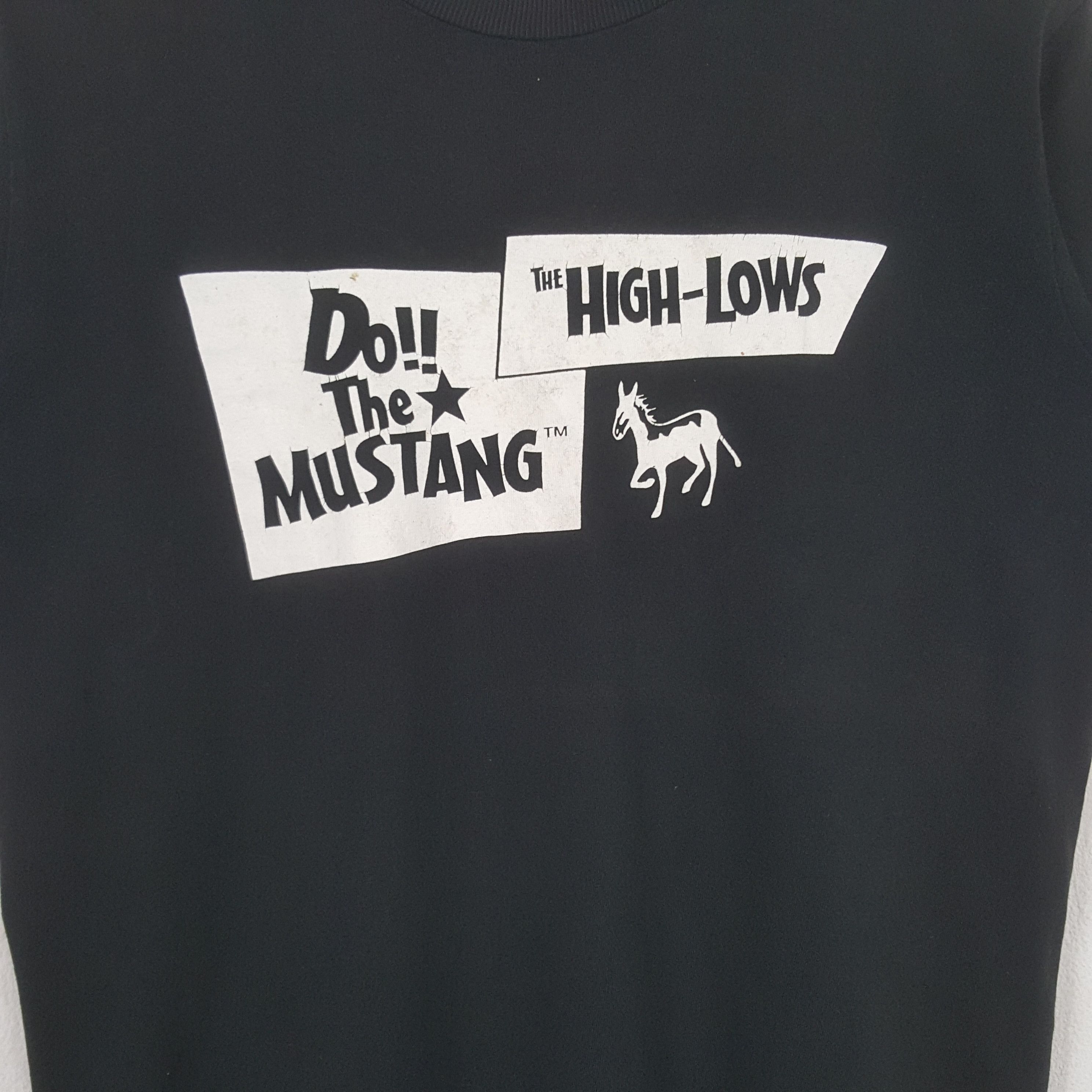 Band Tees Vintage The High Low Do The Mustang Rock Tshirt RR9 Size US L / EU 52-54 / 3 - 2 Thumbnail