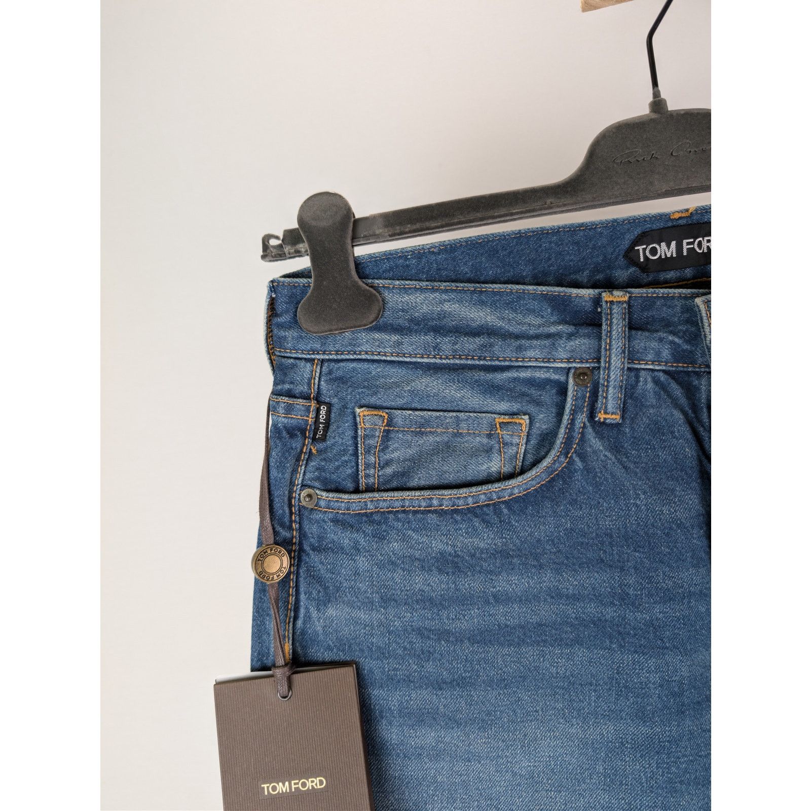 Tom Ford o1rshd1 Q:6 / Slim Jeans in Navy Size US 32 / EU 48 - 6 Thumbnail