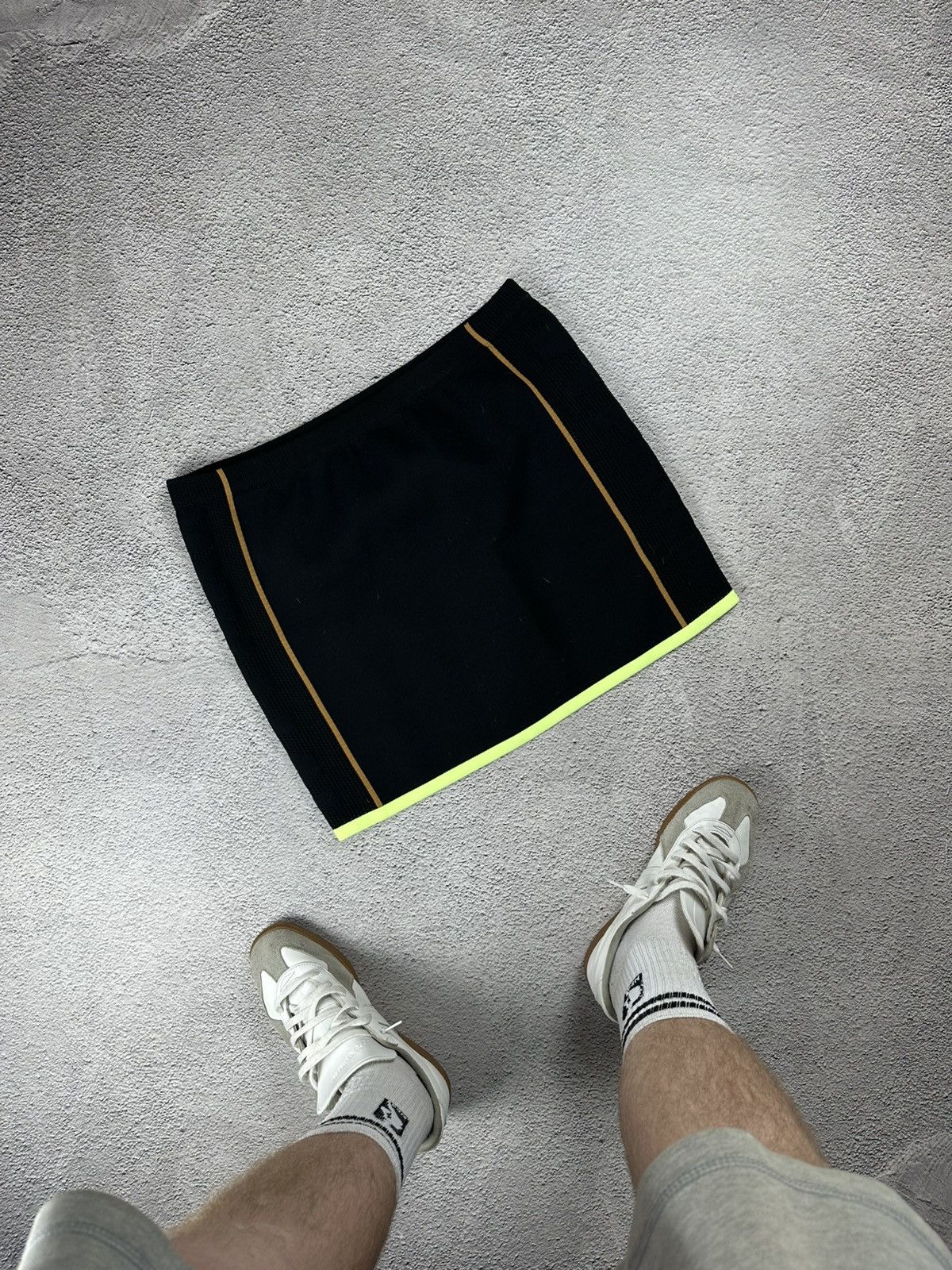 Vintage Adidas Ivy Park Knit Skirt Y2K Old Money Style