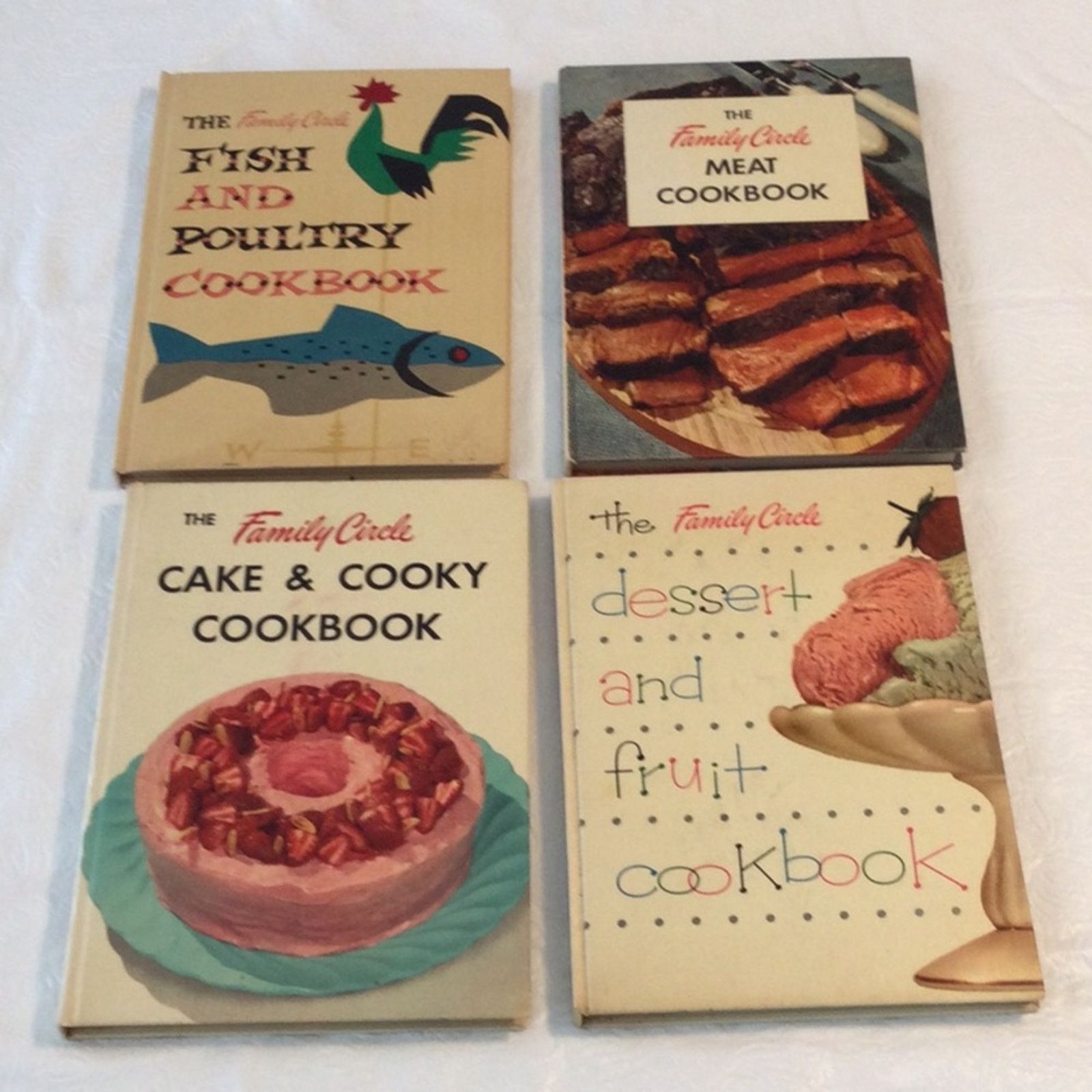 Other The Family Circle Vintage Cookbooks Set of Four Hardback Size ONE SIZE - 1 Thumbnail