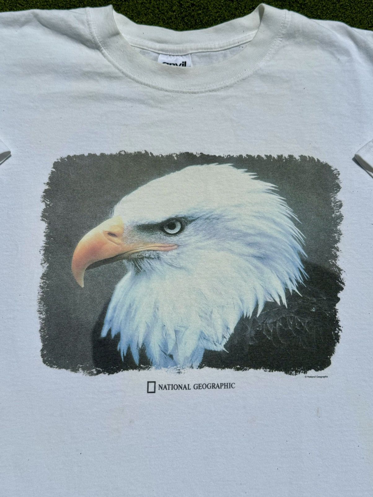 Vintage Vintage National Geographic Bald Eagle TV Show T-Shirt Size US XL / EU 56 / 4 - 2 Thumbnail