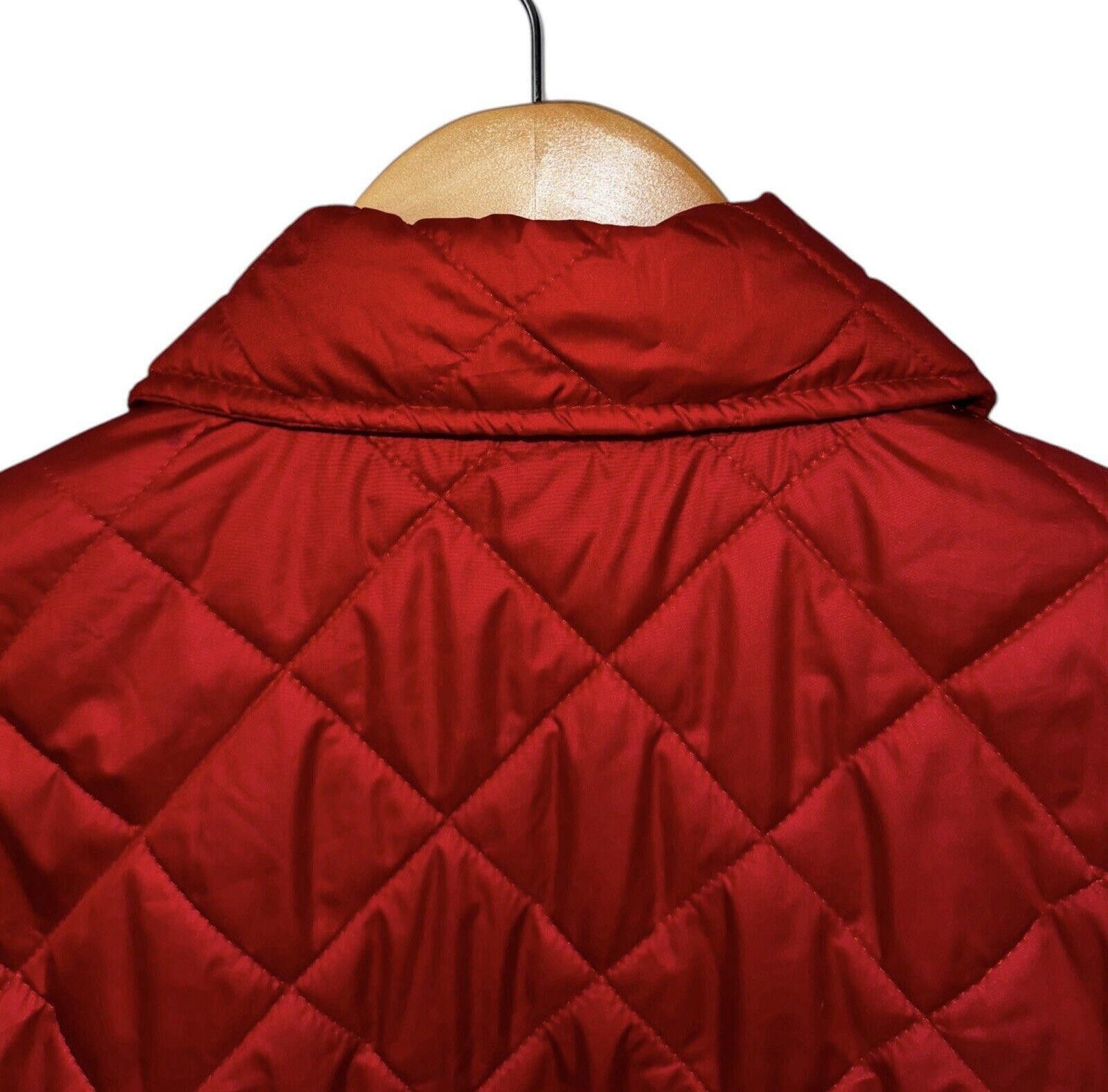 Polo Ralph Lauren Polo Ralph Lauren Girls Red Quilted Button Jacket Kids Sz L Size XXS / US 00 / IT 34 - 5 Thumbnail
