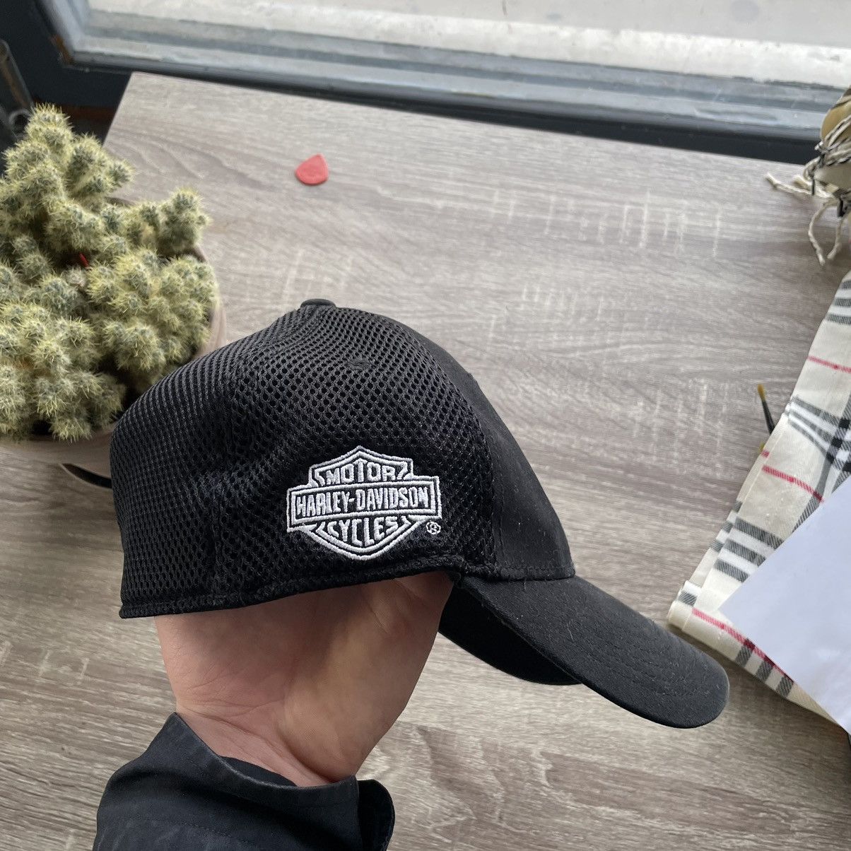 Harley Davidson × Vintage Harley-Davidson Willie G Skull Baseball Cap y2k Size ONE SIZE - 5 Thumbnail