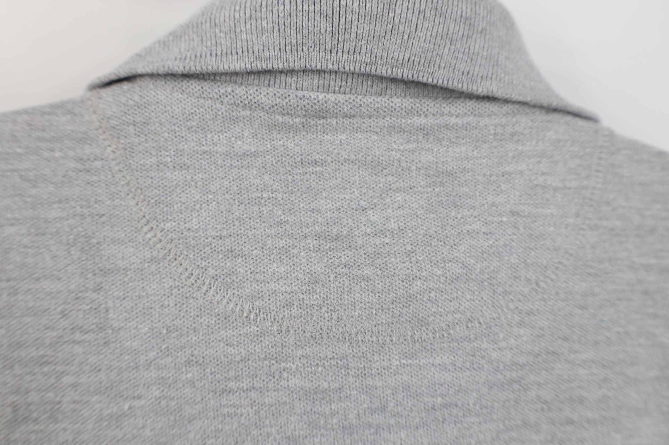Vintage Vintage 90s Streetwear Collared Golf Polo Shirt Gray Cotton Size US M / EU 48-50 / 2 - 10 Thumbnail