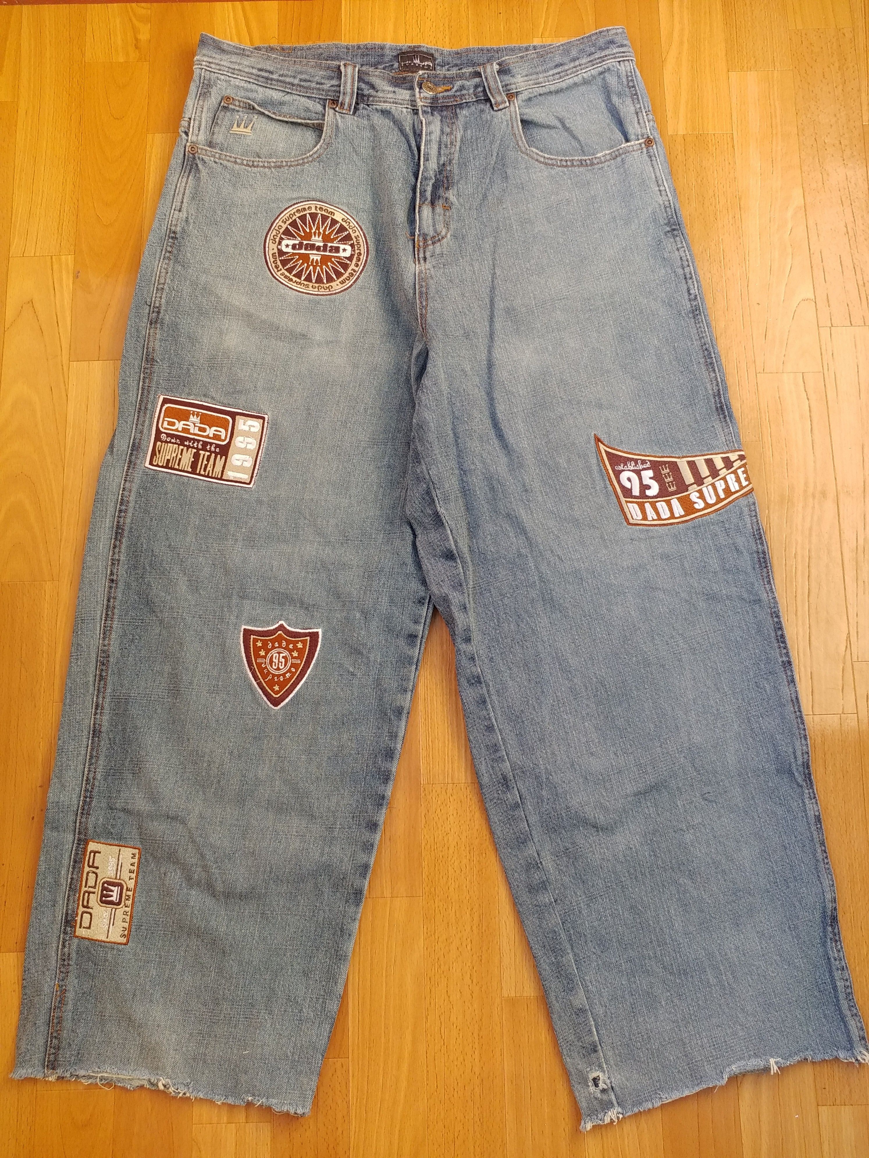 Damani Dada Damani Dada jeans, vintage baggy jeans, 90s hip hop size 36 Size US 36 / EU 52 - 2 Thumbnail