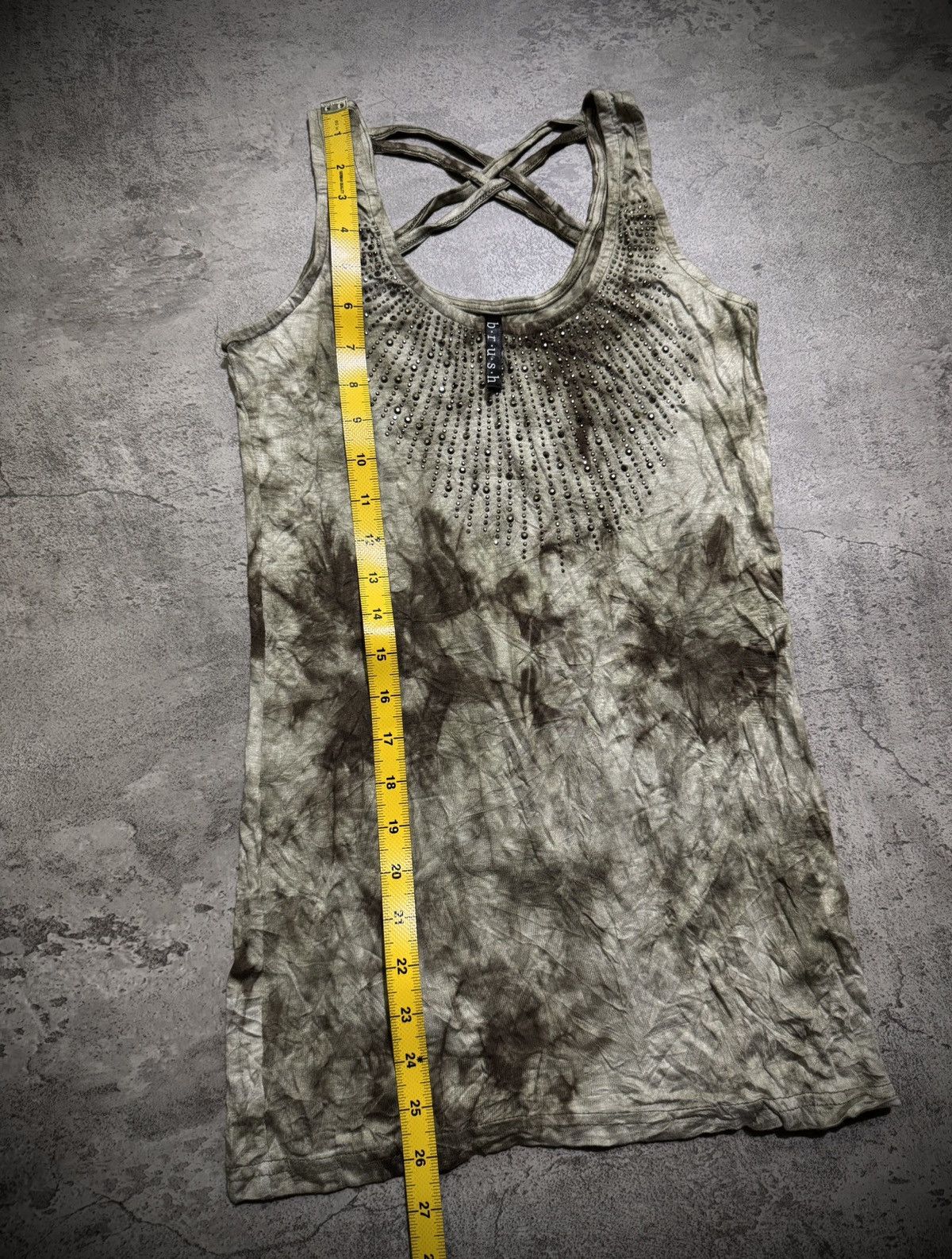 Hysteric Glamour Y2k b.r.u.s.h studded ifsixwasnine poem tanktop Size US S / EU 44-46 / 1 - 5 Thumbnail