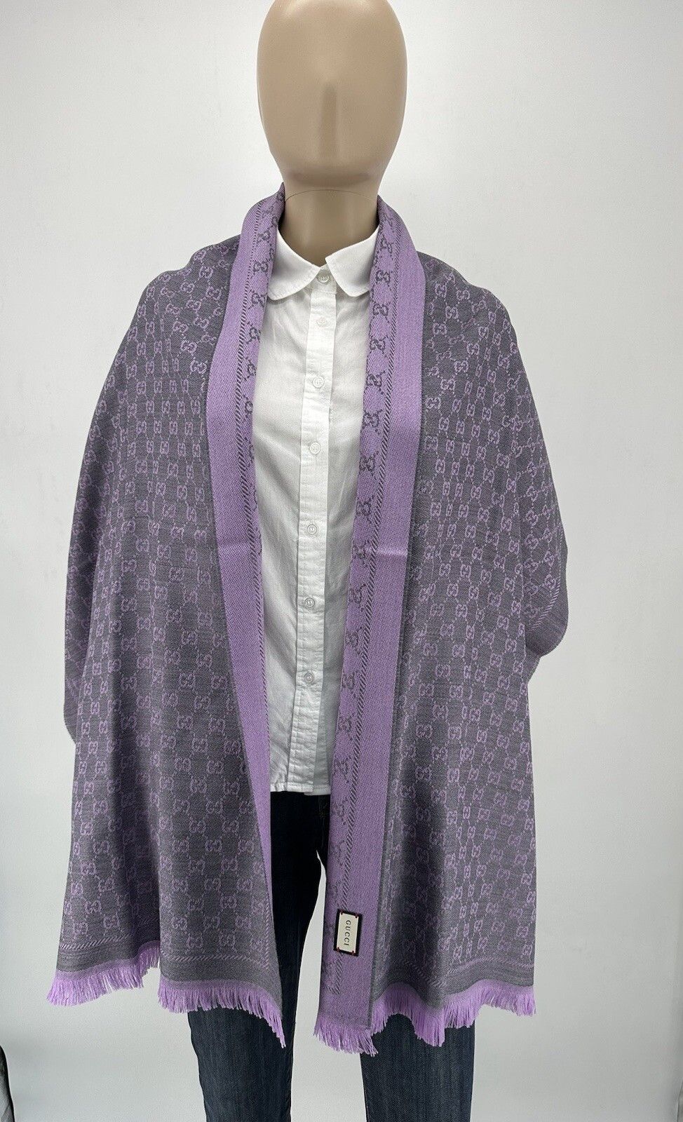 Gucci New Gucci Scarf Size-48x180cm Size ONE SIZE - 4 Thumbnail