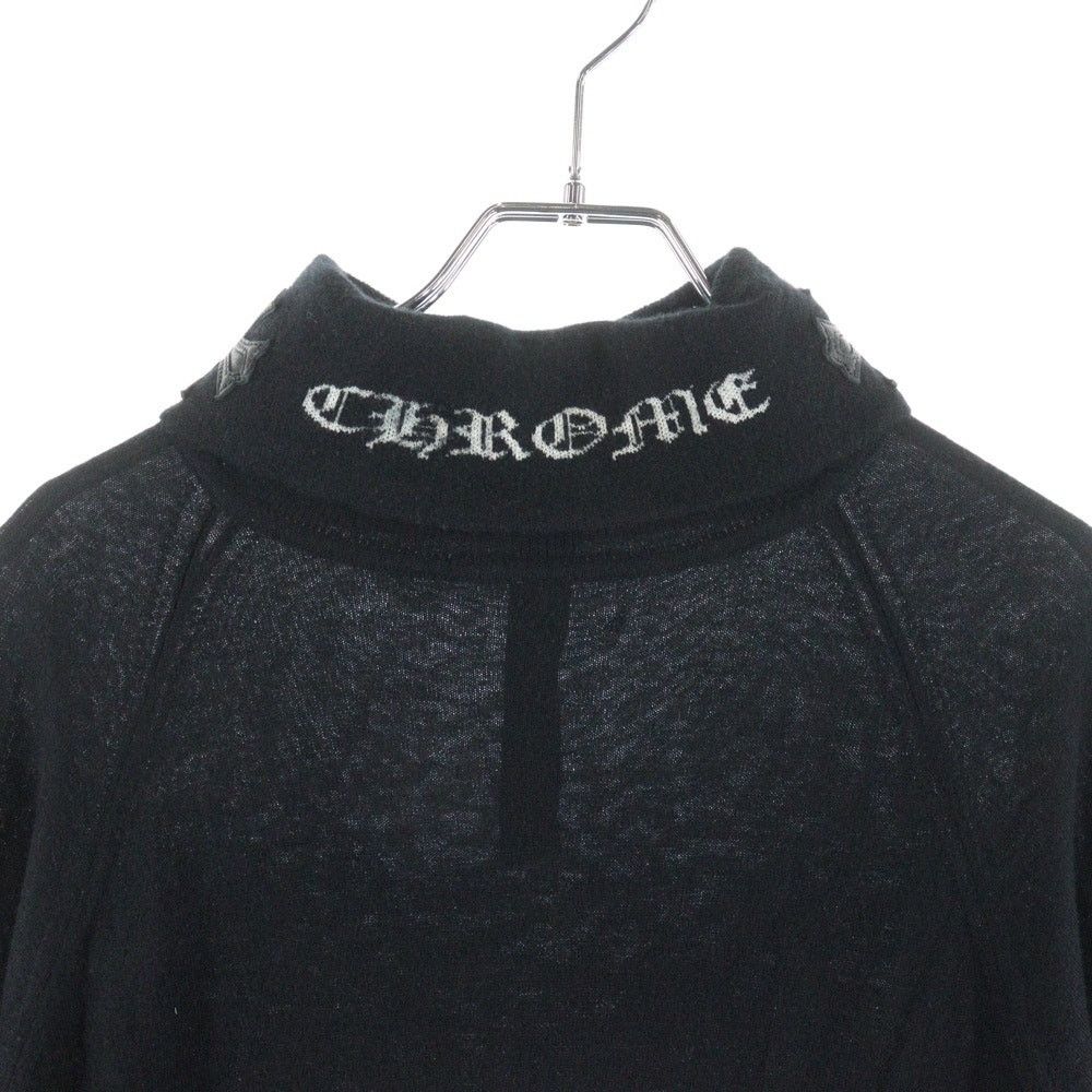 Chrome Hearts Chrome Hearts Y Not Black Cashmere Sweater Size US M / EU 48-50 / 2 - 3 Thumbnail