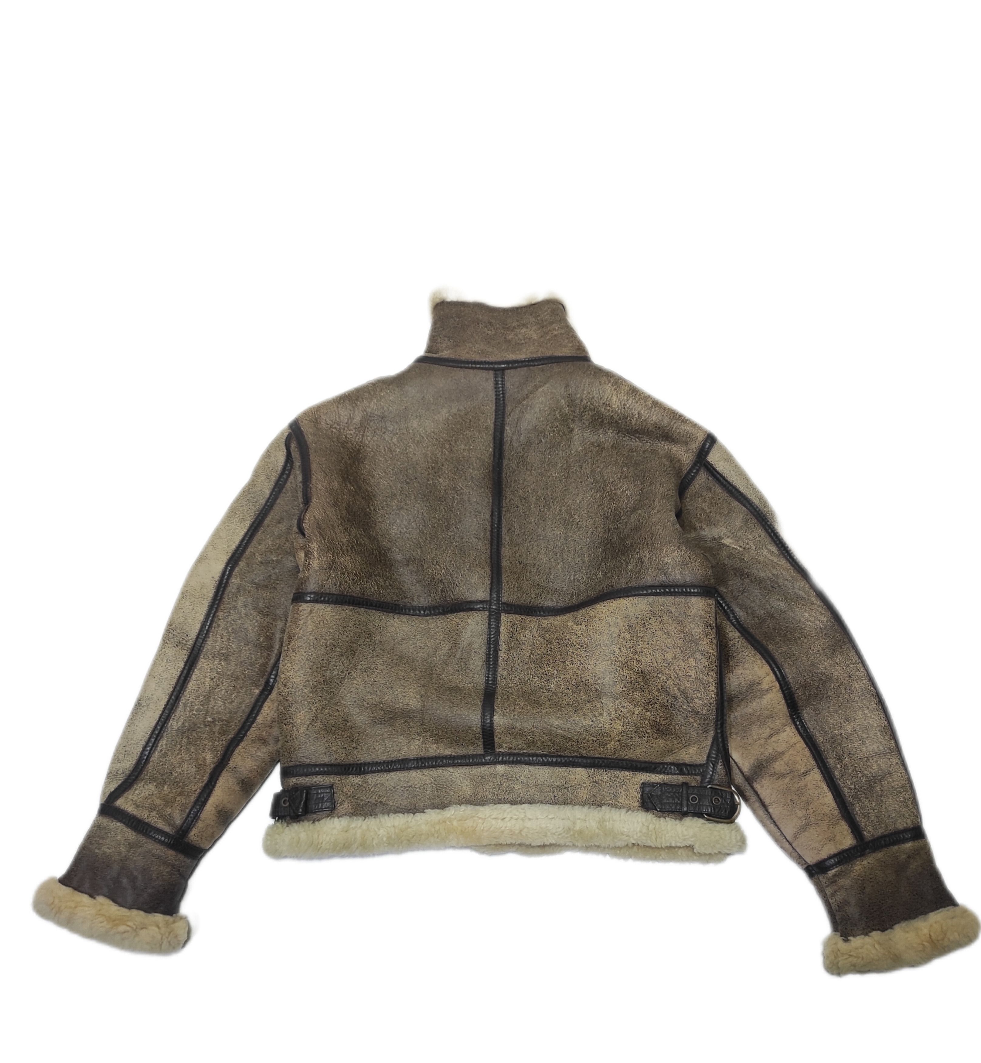 Japanese Brand Beautiful Bomber Flight Jacket Type -B3 Genuine Sheepskin Size US M / EU 48-50 / 2 - 8 Thumbnail