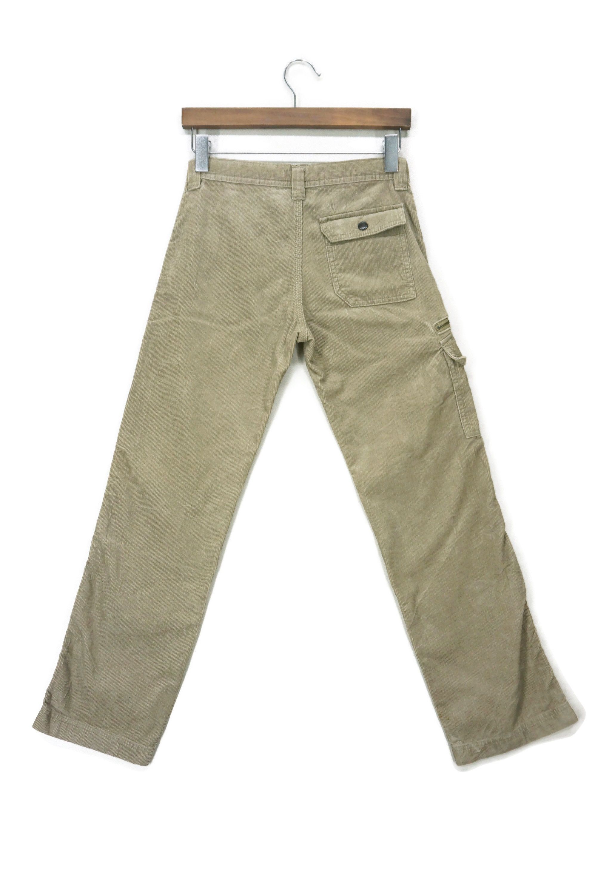 Japanese Brand Uniqlo Pants fit W28xL29 Surplus Fatigues Corduroy Cargo Size 24" / US 00 / IT 34 - 2 Thumbnail