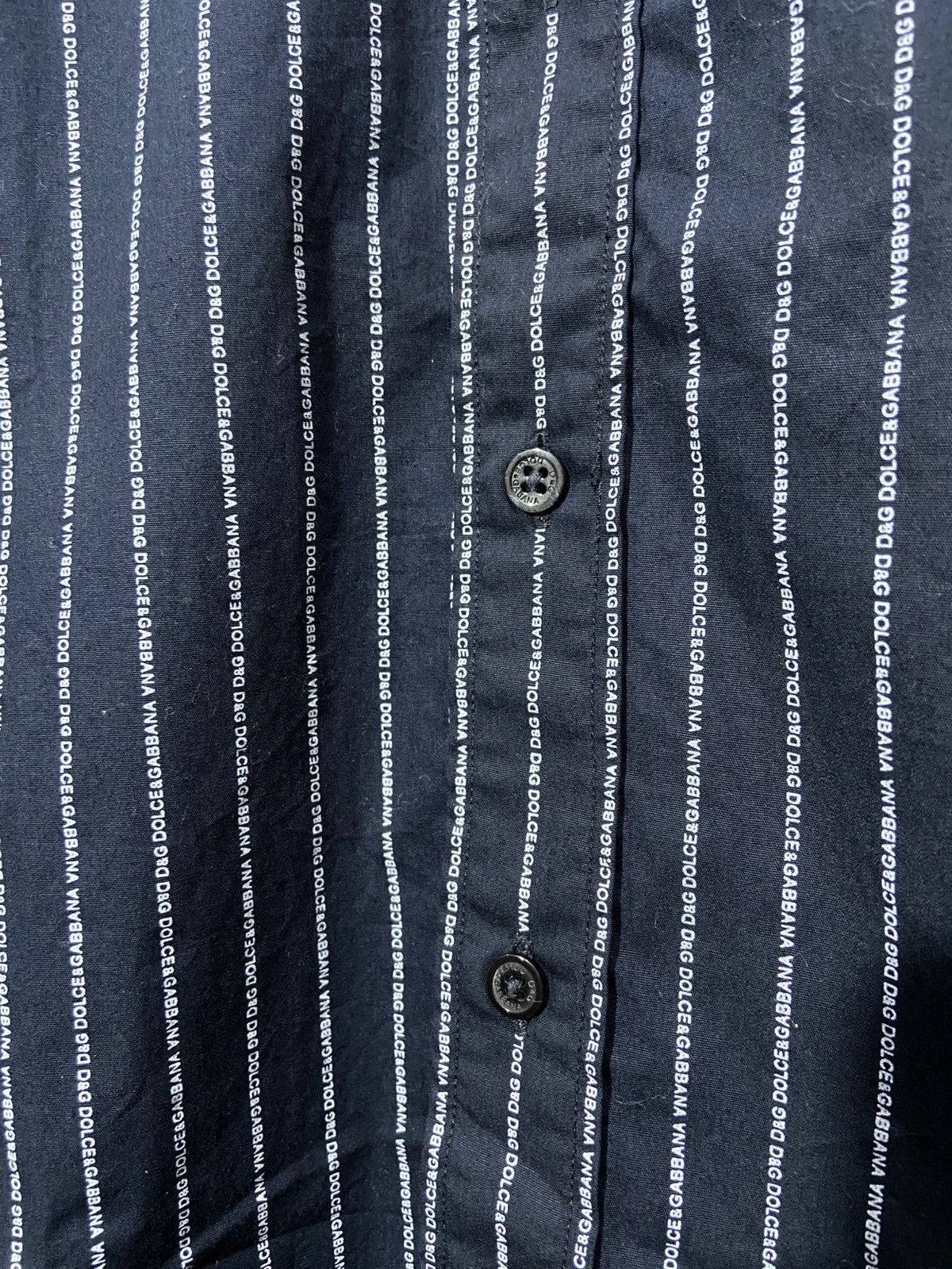 Dolce & Gabbana Monogram Dolce & Gabbana Button Up Shirt Size US M / EU 48-50 / 2 - 9 Thumbnail
