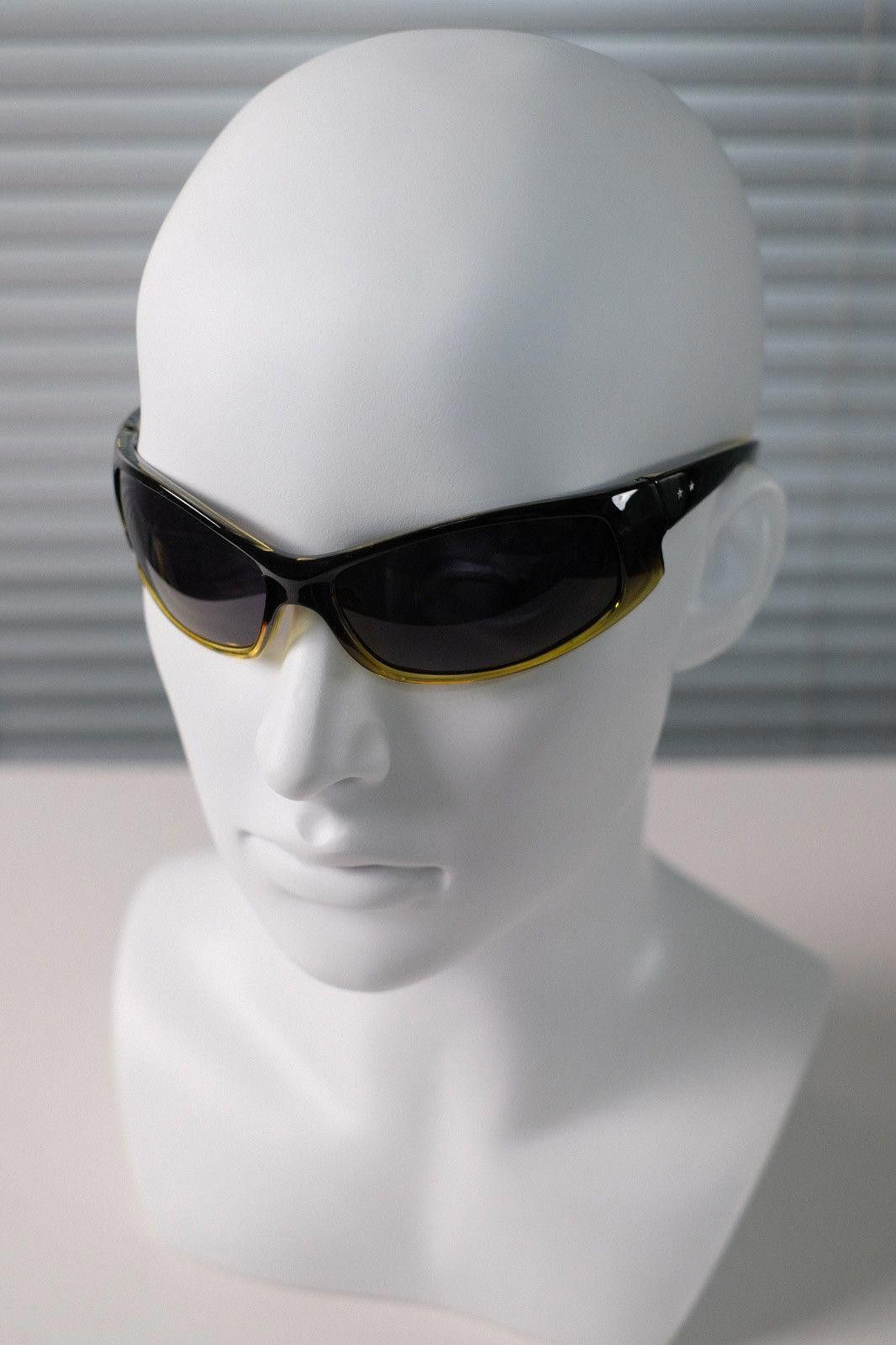 Japanese Brand Y2k Avant Garde Futuristic Cat Eye Black Sunglasses Unisex Size ONE SIZE - 4 Thumbnail