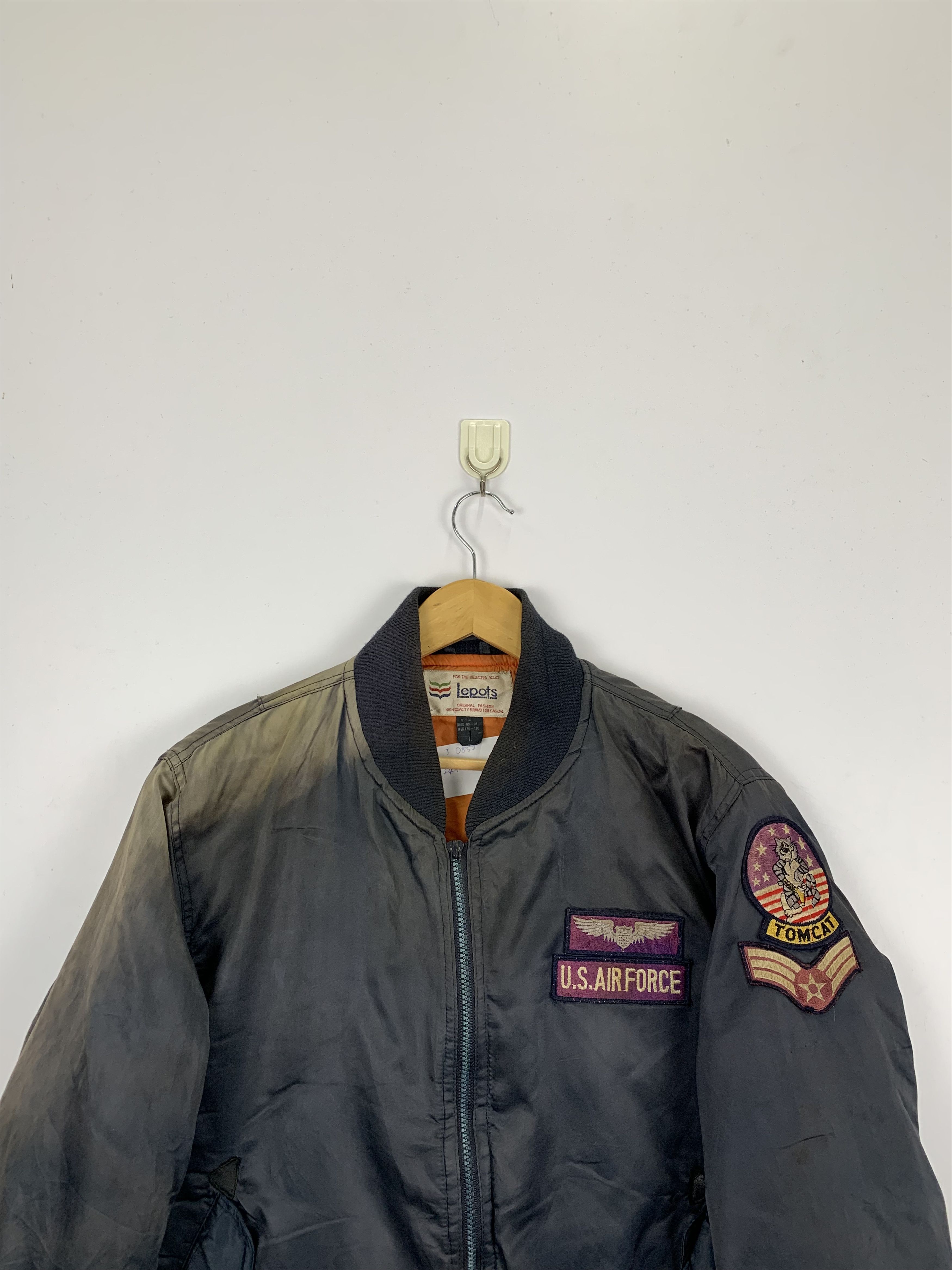 Vintage Vintage 80s Us Air Force Bomber Flight Jacket J0852 Size US L / EU 52-54 / 3 - 2 Thumbnail