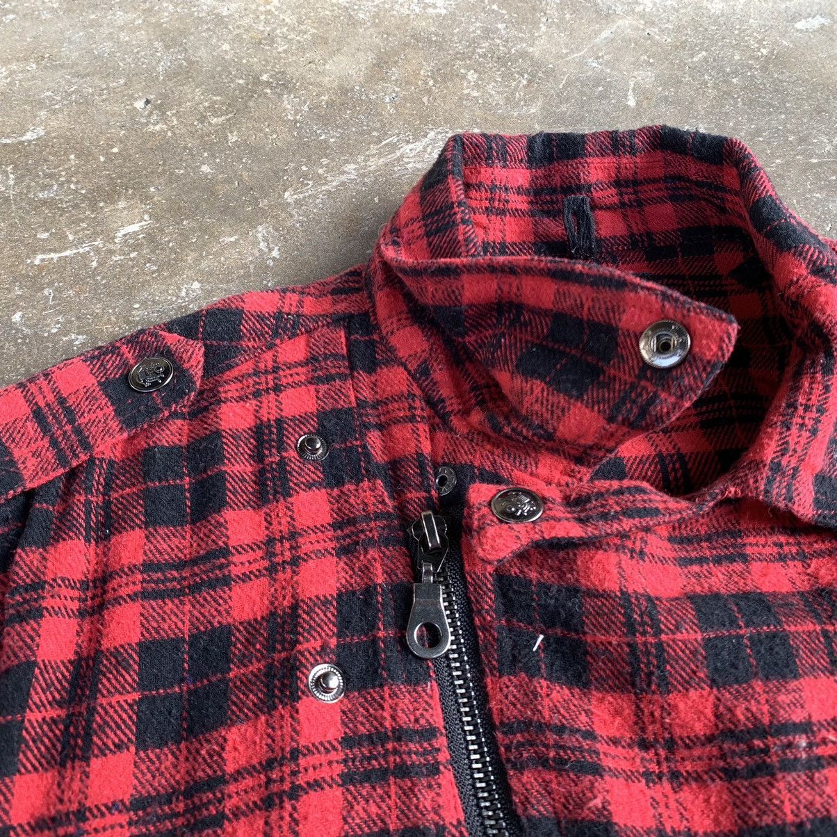 In The Attic In the attic Plaid Punk Zipper Jacket Size US S / EU 44-46 / 1 - 6 Thumbnail