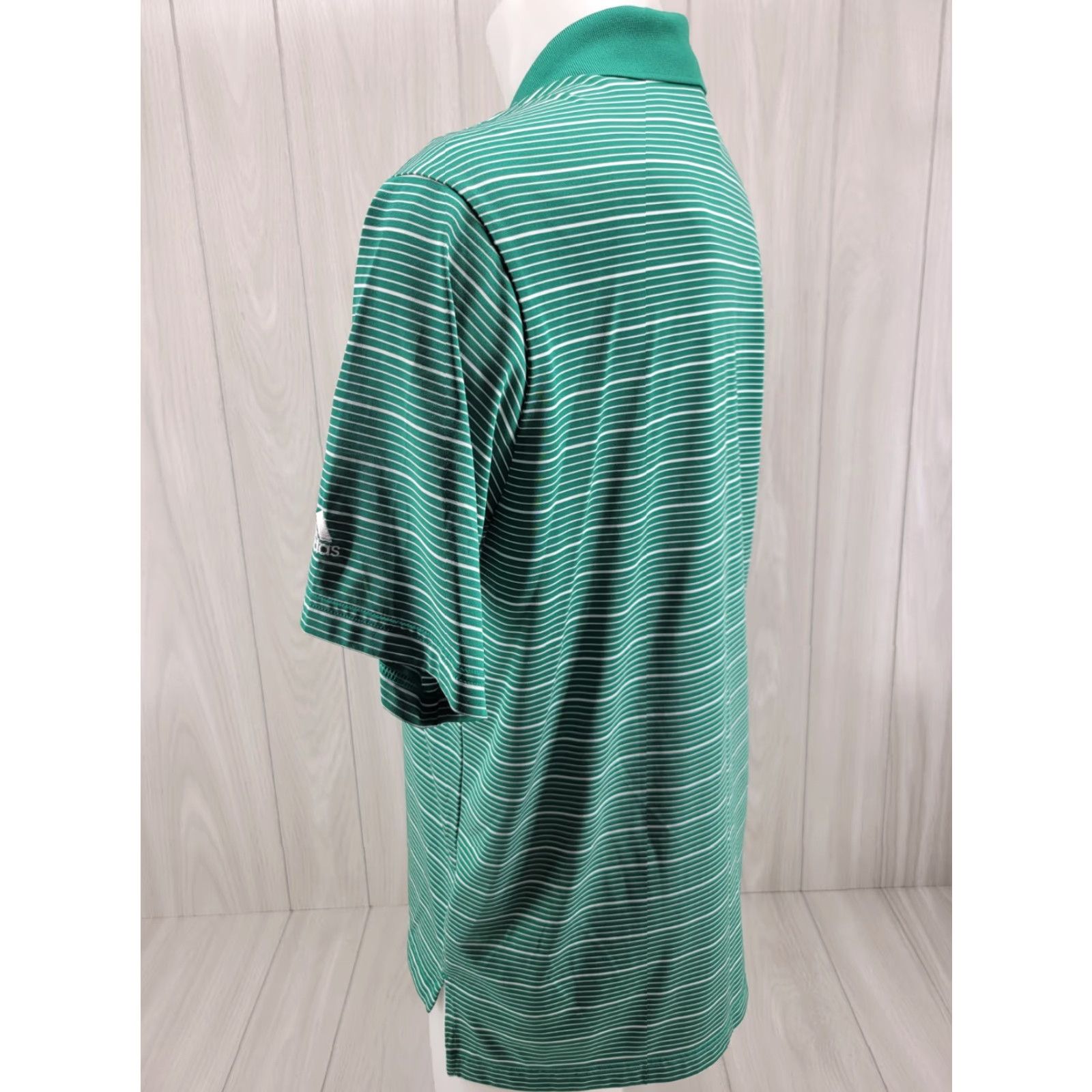 Adidas Adidas Climacool Golf Polo Men Med U.S. Open 2013 Merion Embroidered Stripes Polo Shirt Green XS? Size US M / EU 48-50 / 2 - 7 Thumbnail