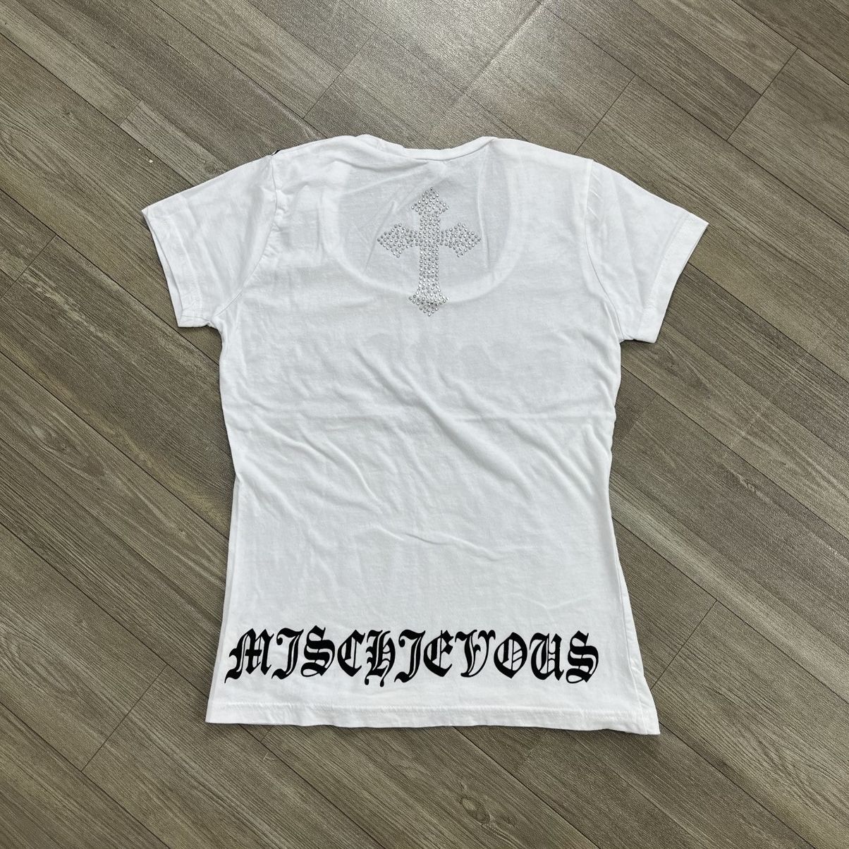 Hysteric Glamour 2000s D.I.A Party's Over Skulls Cross Grunge Lgb Style Tee Size S / US 4 / IT 40 - 13 Thumbnail