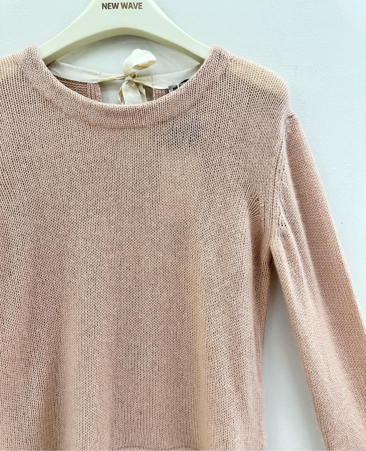 Miu Miu Miu Miu Bow Ribbon Knit Sweater K26WX Size XS / US 0-2 / IT 36-38 - 3 Thumbnail