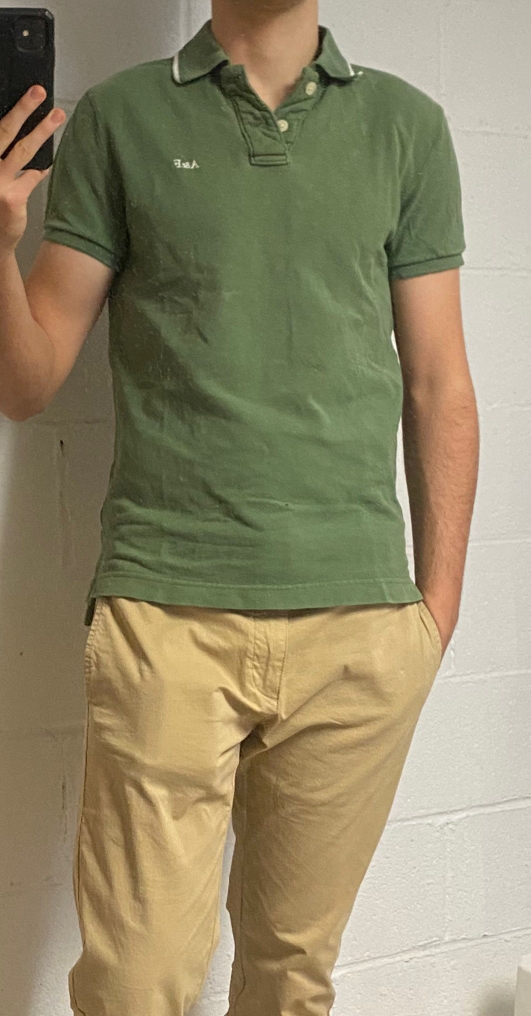 Abercrombie & Fitch Green Abercrombie & Fitch Polo Size US S / EU 44-46 / 1 - 1 Thumbnail