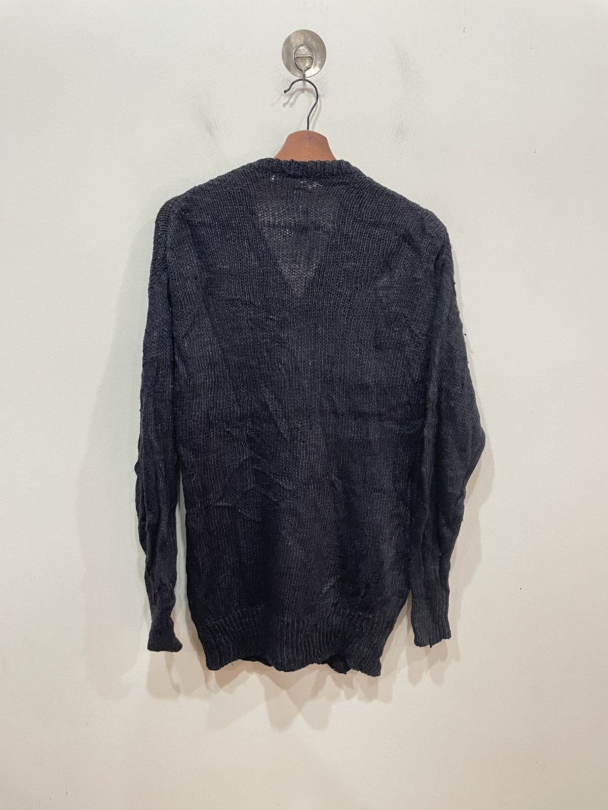 Comme des Garcons Vintage Comme des Garcons Vneck Sweatshirt Size ONE SIZE - 2 Thumbnail
