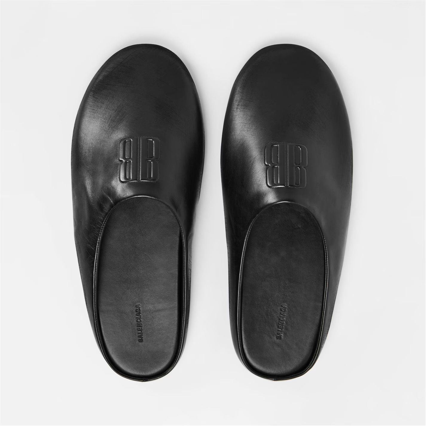Balenciaga o1g2r1mq0226 Slip-On Flat Mules In Black Size US 11 / EU 44 - 5 Thumbnail