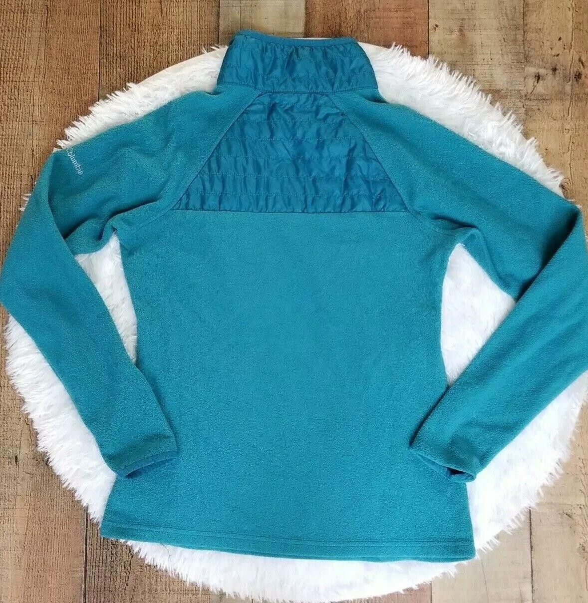 Columbia Columbia Sweatshirt Womens Extra Small Blue 1/4 Zip Size XS / US 0-2 / IT 36-38 - 2 Thumbnail