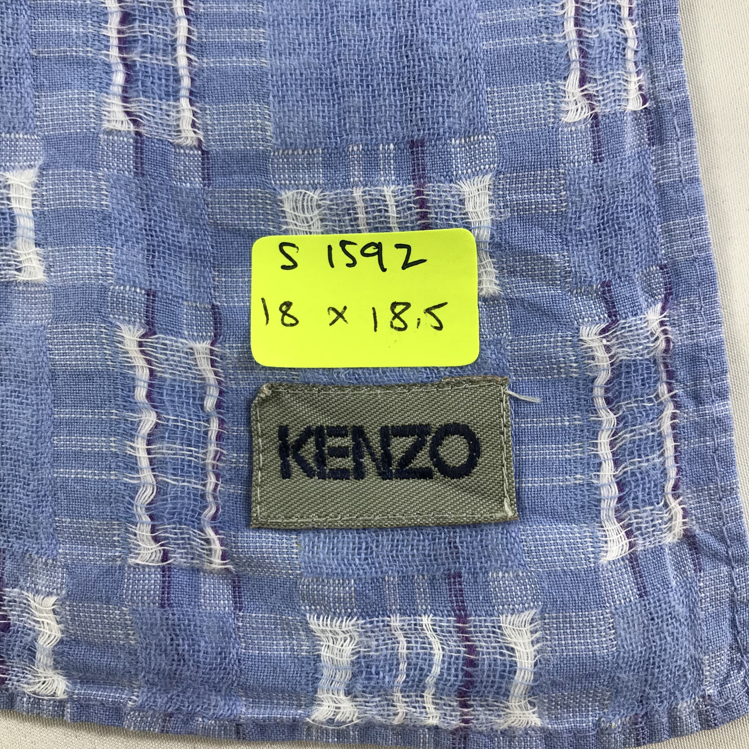Kenzo × Vintage Kenzo Bandana / Handkerchief / Neckerchief - S1592 Size ONE SIZE - 5 Thumbnail