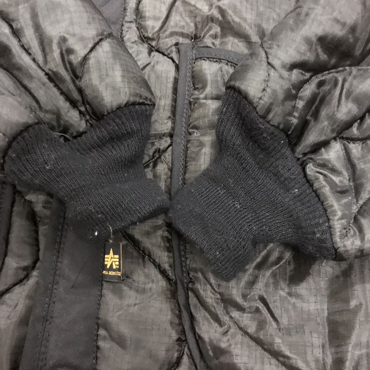 Alpha Industries × Vintage Vtg Alpha industries lining bomber jacket Size US M / EU 48-50 / 2 - 5 Thumbnail