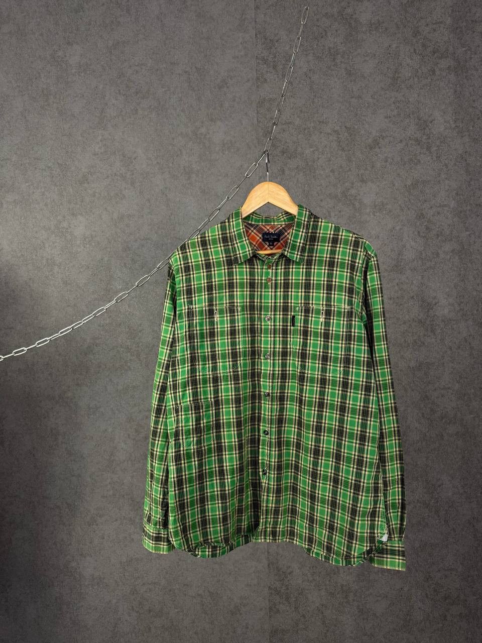 Paul Smith Paul Smith designer checkered shirt Size US XL / EU 56 / 4 - 1 Thumbnail