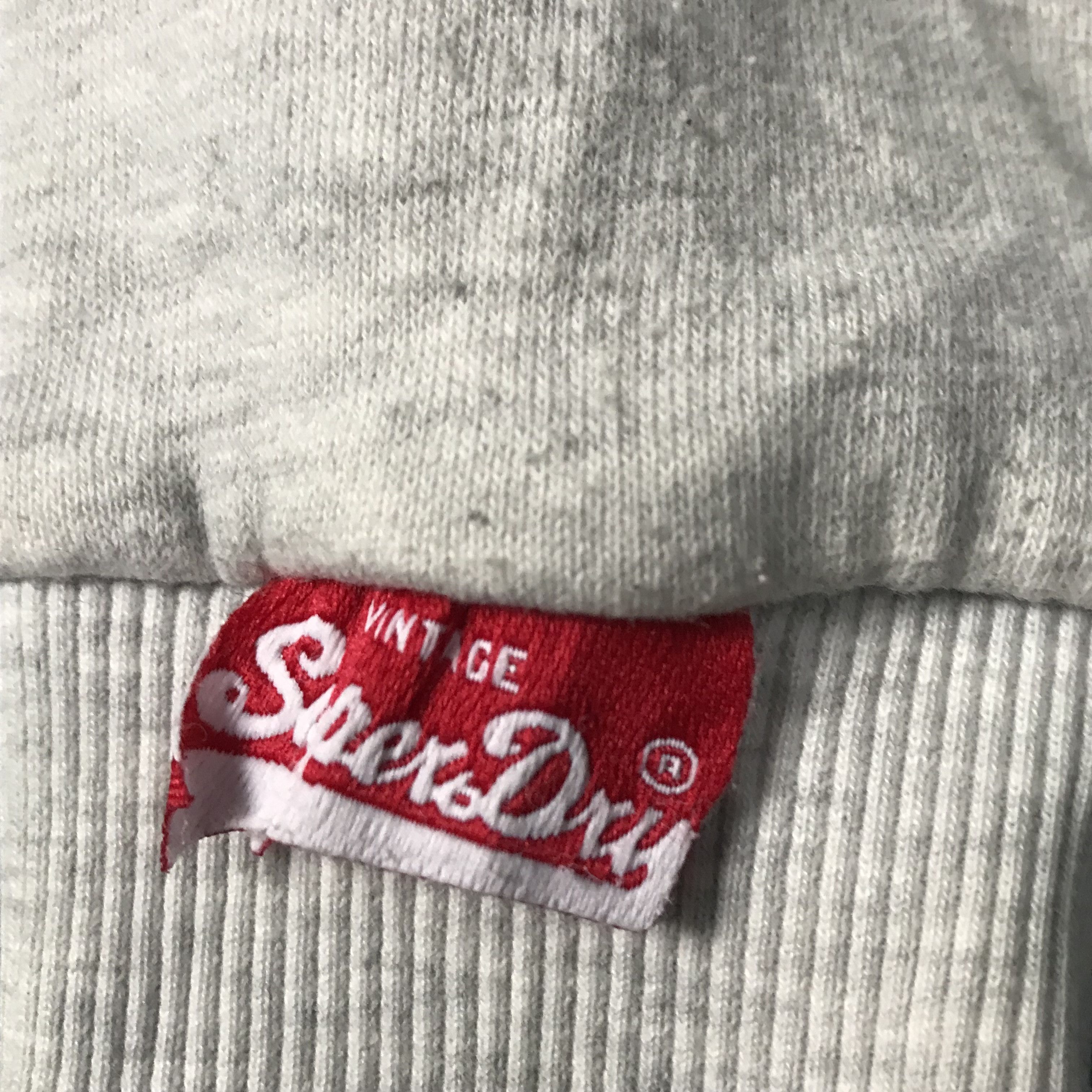 Superdry Vintage Superdry Japan Grey Jacket Hoodie track and field Size US M / EU 48-50 / 2 - 14 Thumbnail