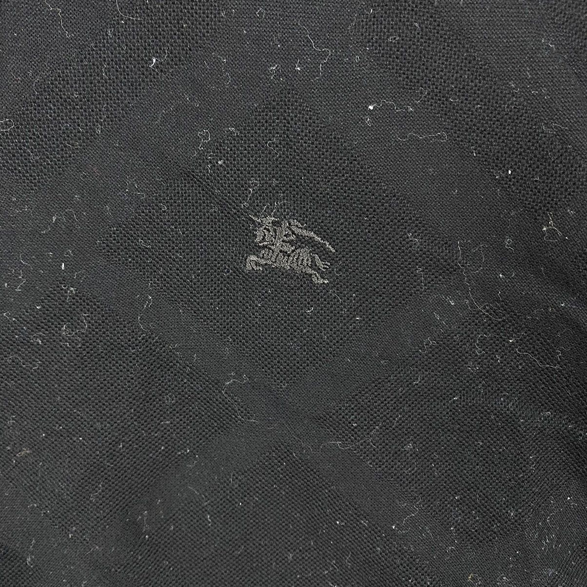 Burberry × Vintage Vintage BURBERRYS Black Label Collar Black Button Up Shirt Size US M / EU 48-50 / 2 - 3 Thumbnail