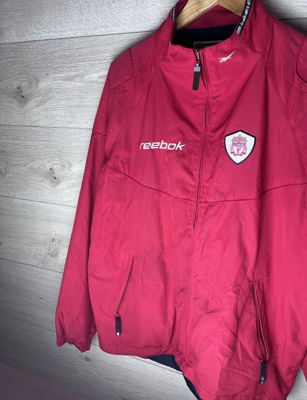 Reebok Vintage men’s soccer jacket Reebok Liverpool size Xs Size US XS / EU 42 / 0 - 3 Thumbnail