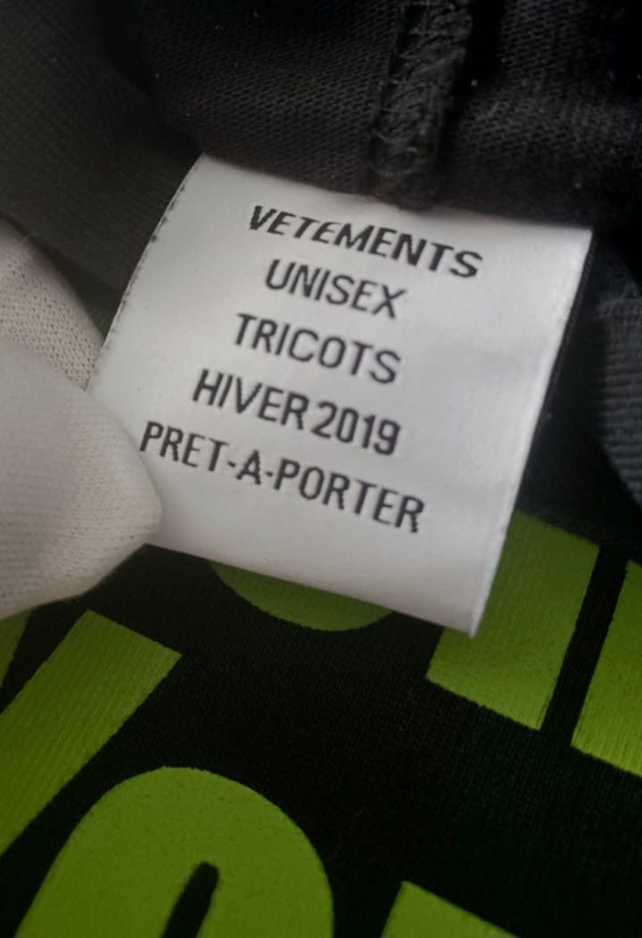 Vetements Vetements FW19 Black Russia Patchwork Hoodie Size US L / EU 52-54 / 3 - 9 Thumbnail