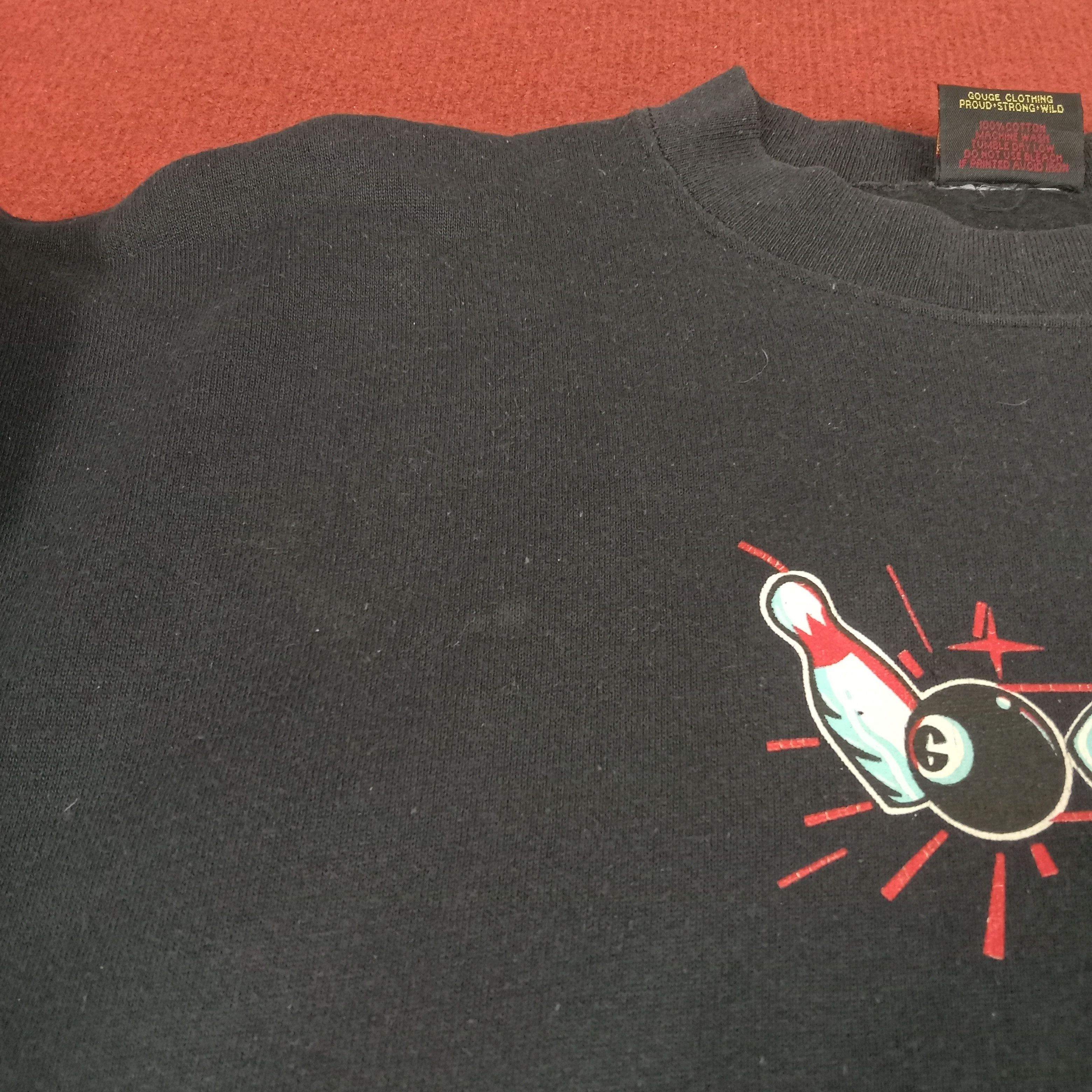 Vintage Gouge Skateboard Style Sweatshirt dp1 Size US L / EU 52-54 / 3 - 9 Thumbnail