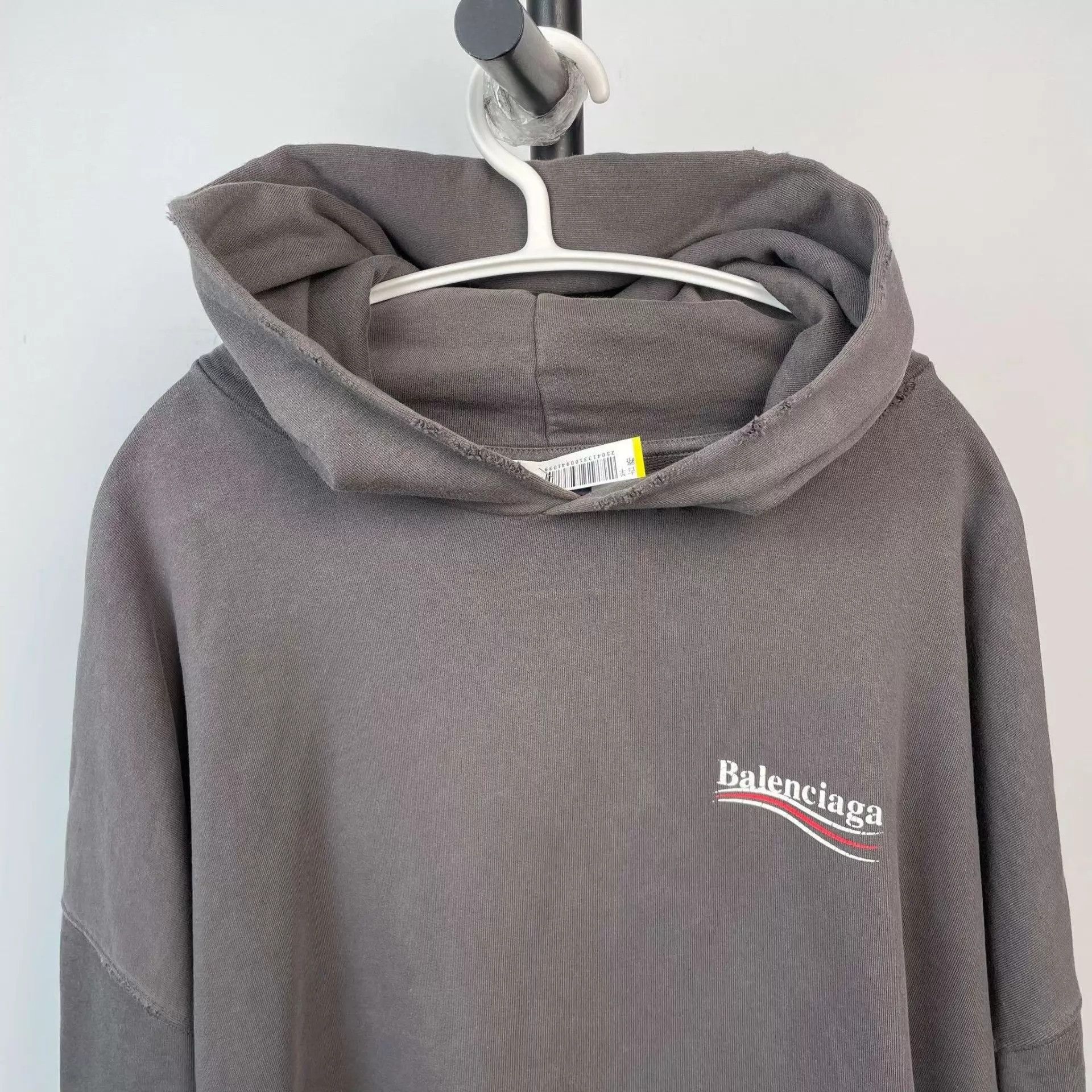 Balenciaga Balenciaga 95 New Gray Hoodie L Size US L / EU 52-54 / 3 - 8 Thumbnail