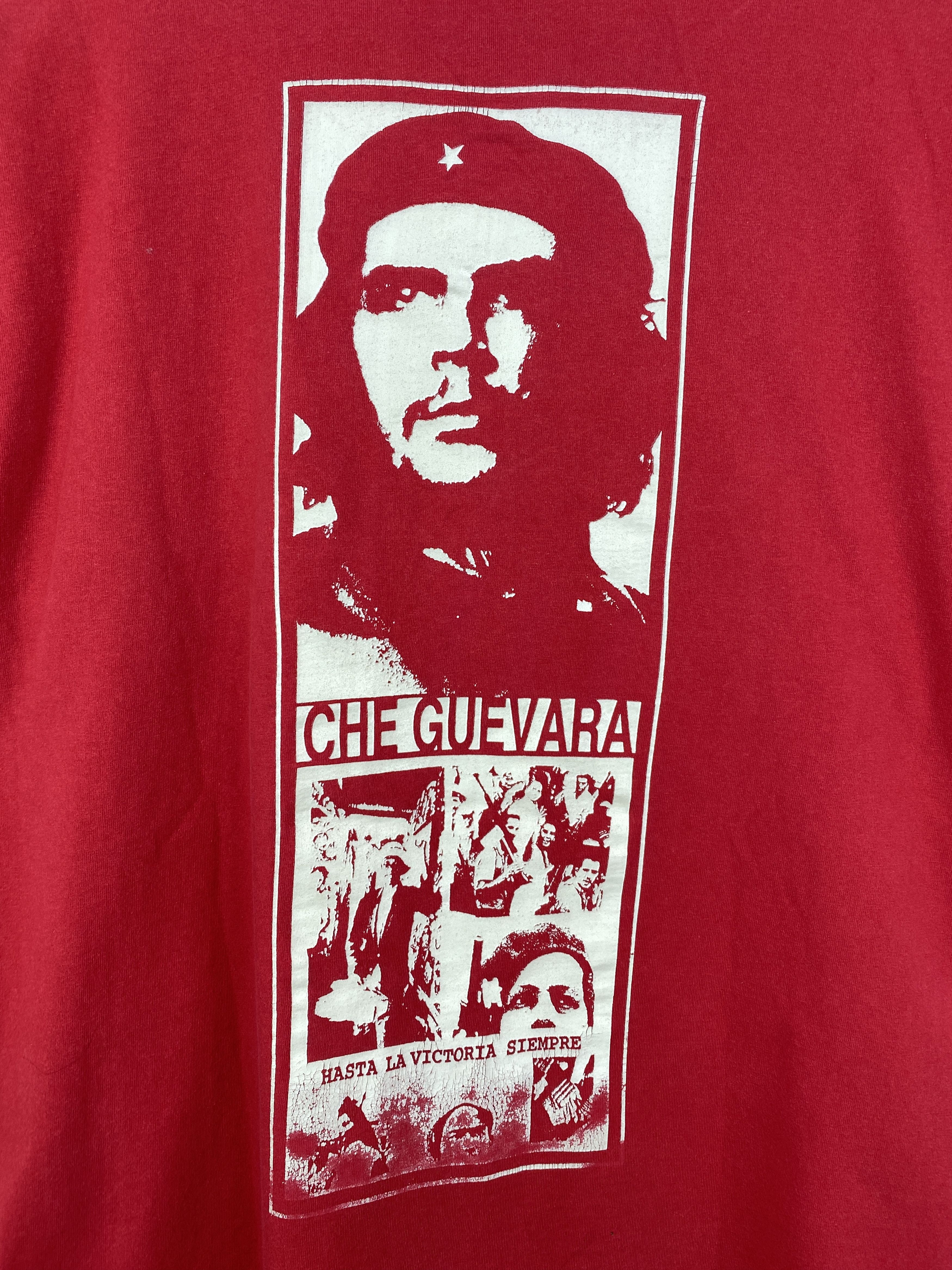 Other Vintage 90s Che Guevara Potrait Printed T-Shirt TA0720 Size US L / EU 52-54 / 3 - 5 Thumbnail
