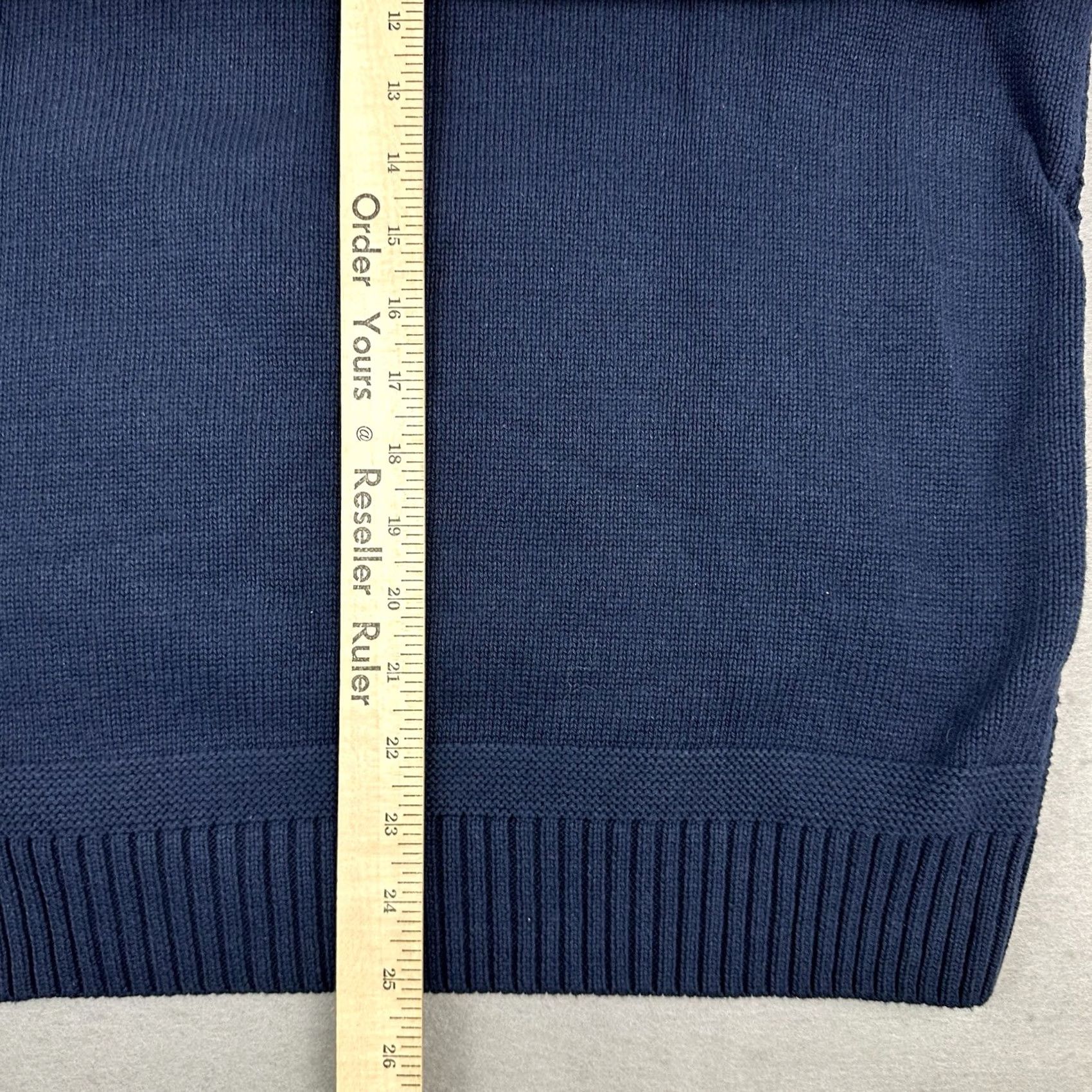 Ben Sherman Ben Sherman Sweater Men Large Blue Crew Neck Long Sleeve Pullover Cable-Knit L Casual Preppy Logo Shirt Size US L / EU 52-54 / 3 - 6 Thumbnail