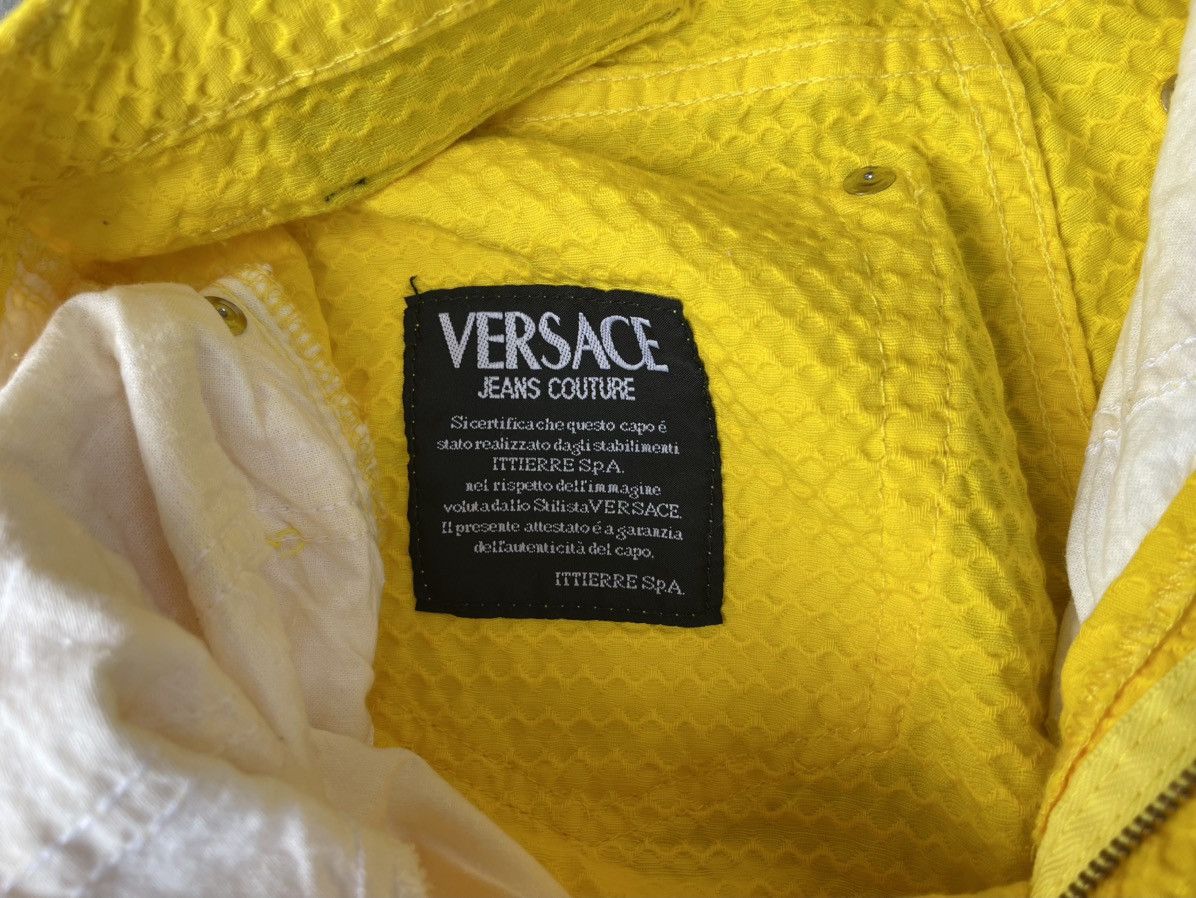Versace Versace Pants Sunflower W24 L37 Made in Italy Mustard Fringe Size 24" / US 00 / IT 34 - 8 Thumbnail