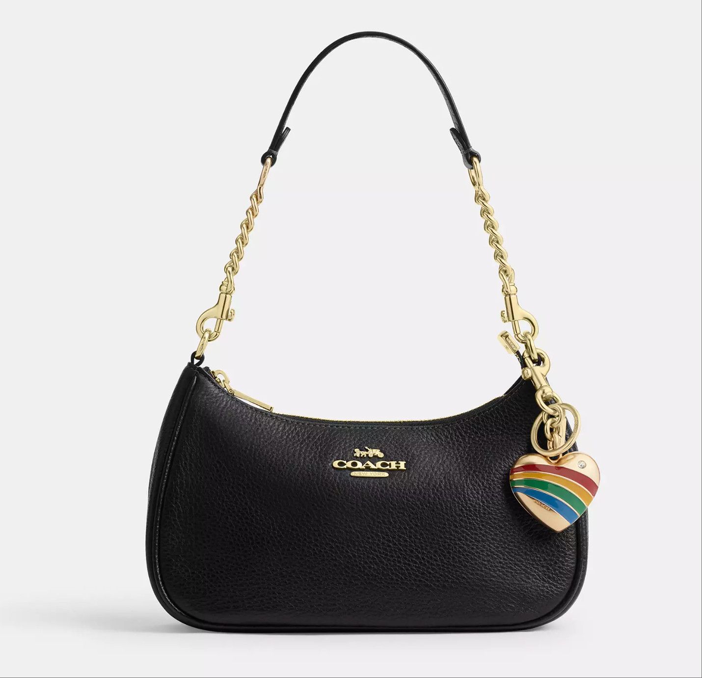 Coach Heart Bag Charm CAX71 Size ONE SIZE - 3 Thumbnail