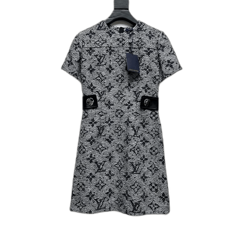 Louis Vuitton Louis Vuitton Knit HalfZip Dress-2506 Size M / US 6-8 / IT 42-44 - 1 Thumbnail