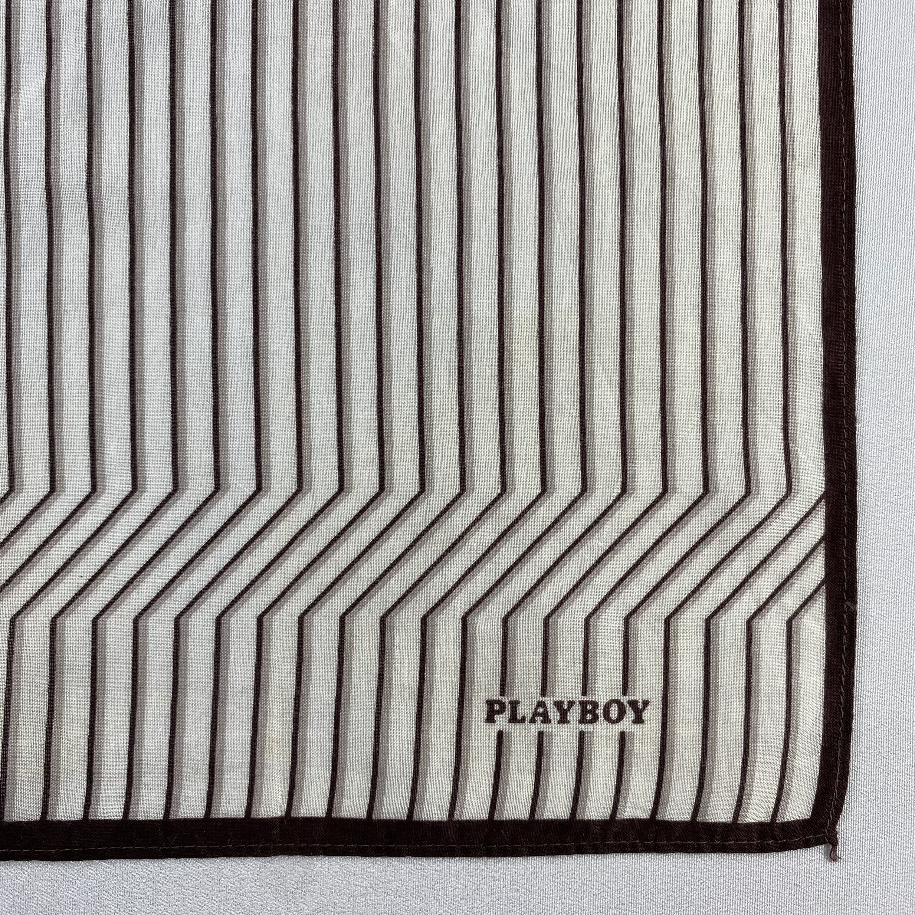 Playboy × Vintage Playboy Bandana/ Handkerchief / Neckerchief-P820 Size ONE SIZE - 3 Thumbnail
